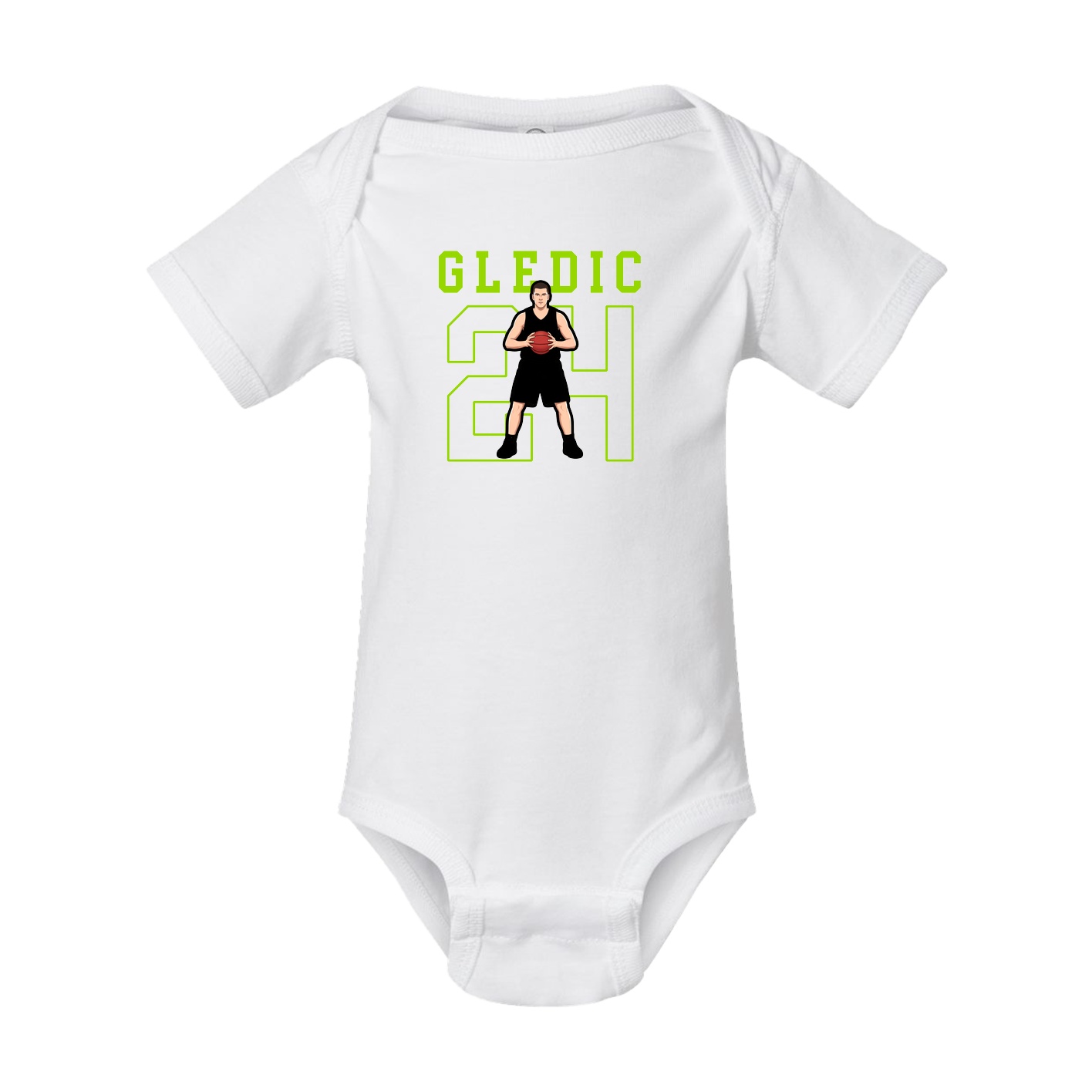 Baby Onesie — Shirsey in White