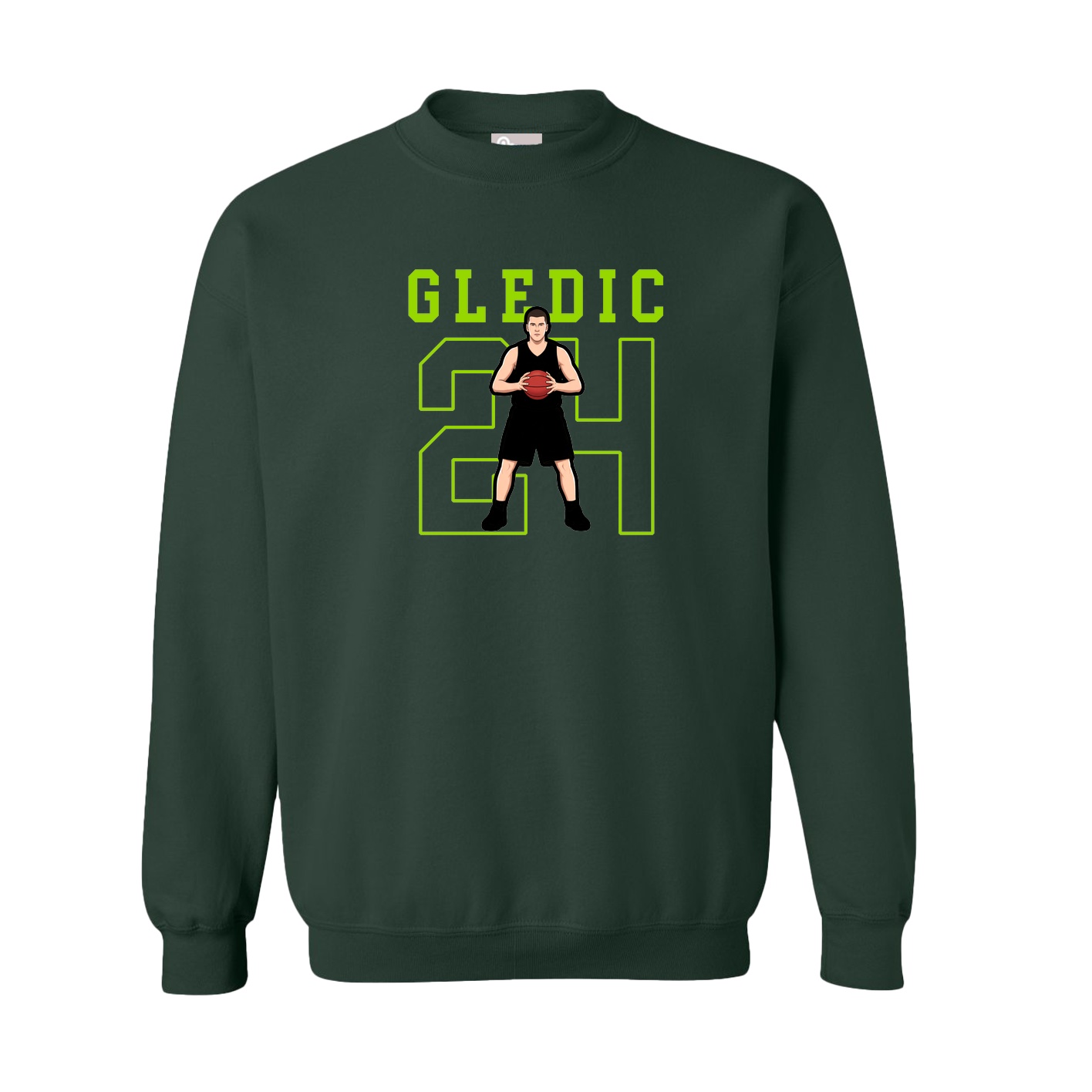 Fleece Crew — Shirsey in Green