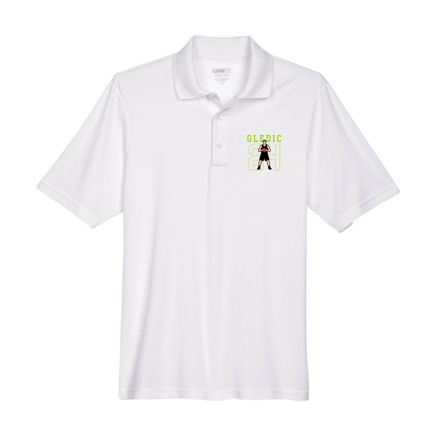 Performance Polo — Shirsey in White