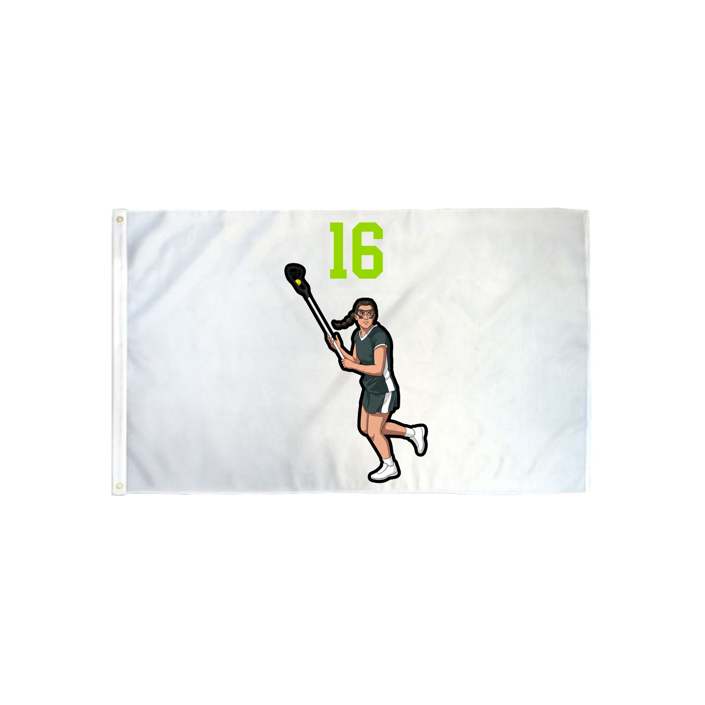 3x5 Flag — Number Top in Classic