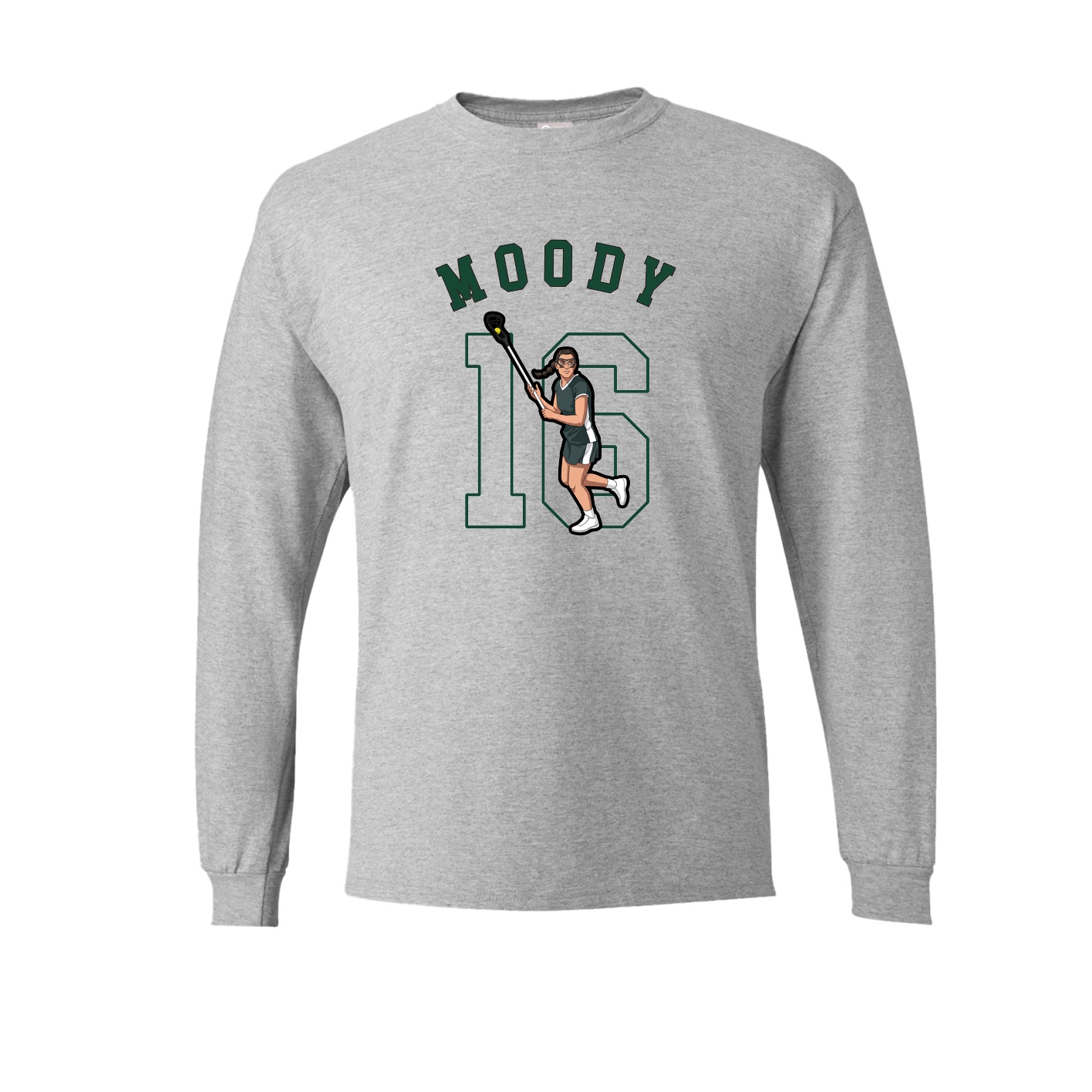 Long Sleeve Tee — Shirsey Arch in Grey