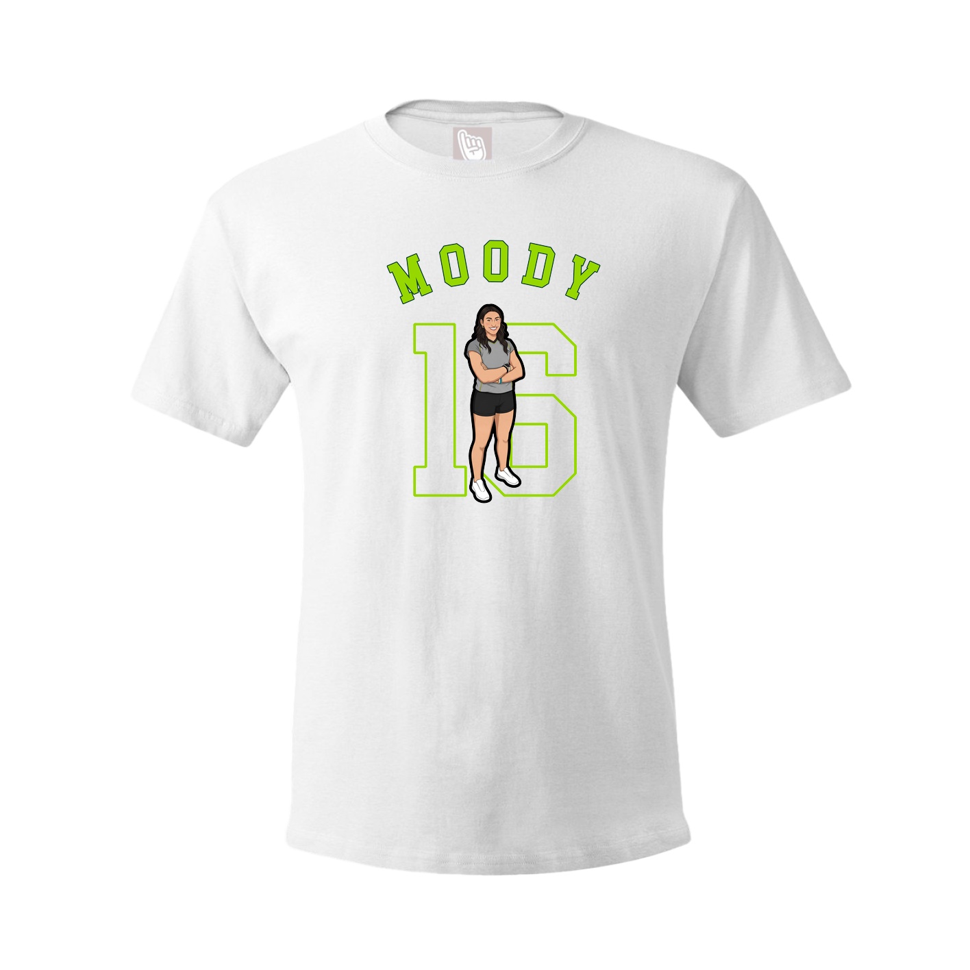 Youth Tee — Shirsey Arch in White