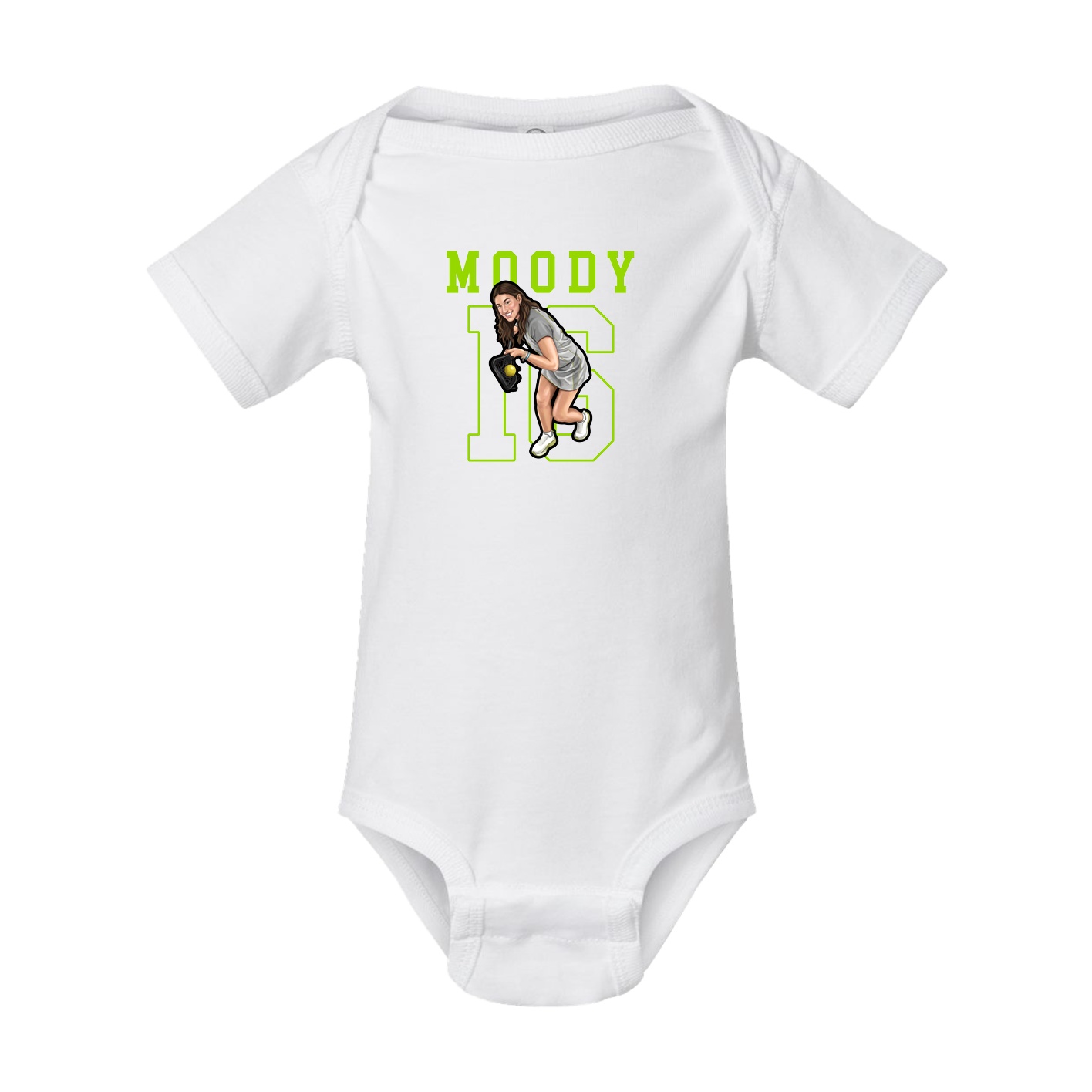 Baby Onesie — Shirsey in White