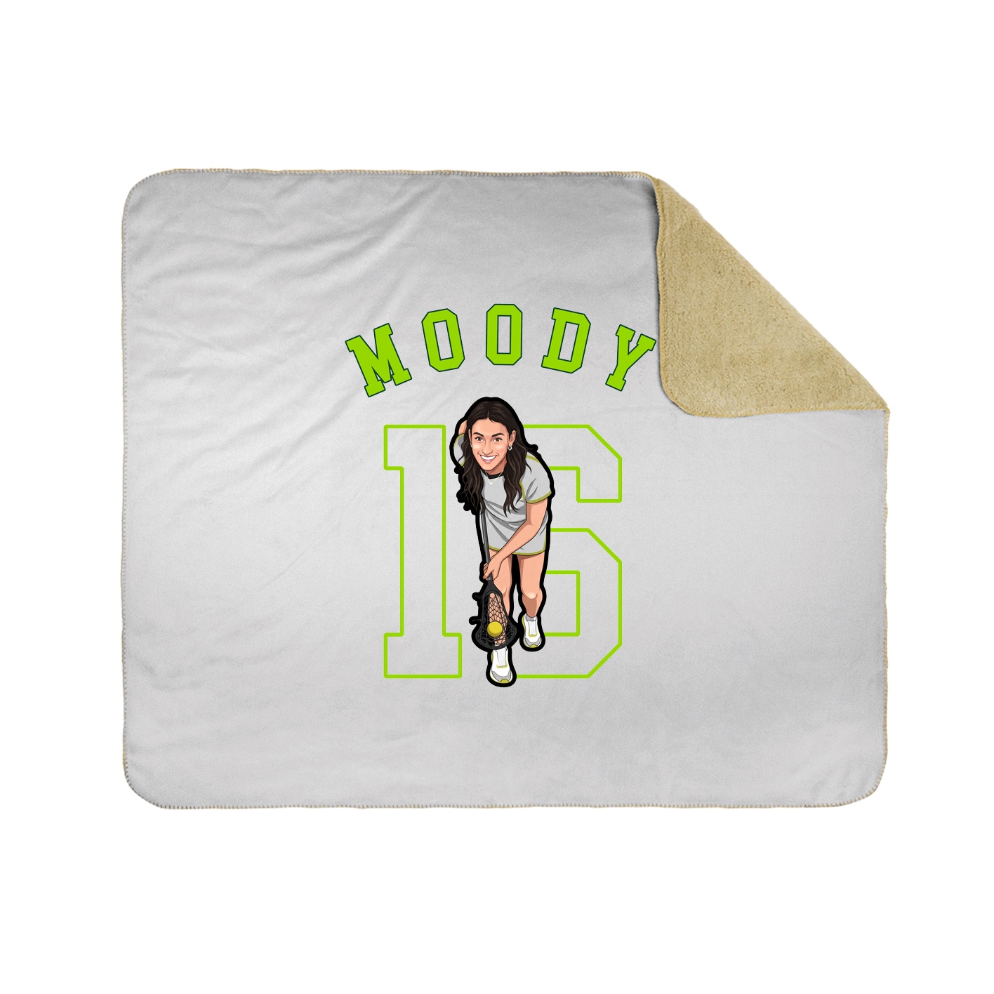 Throw Blanket — Shirsey Arch in White