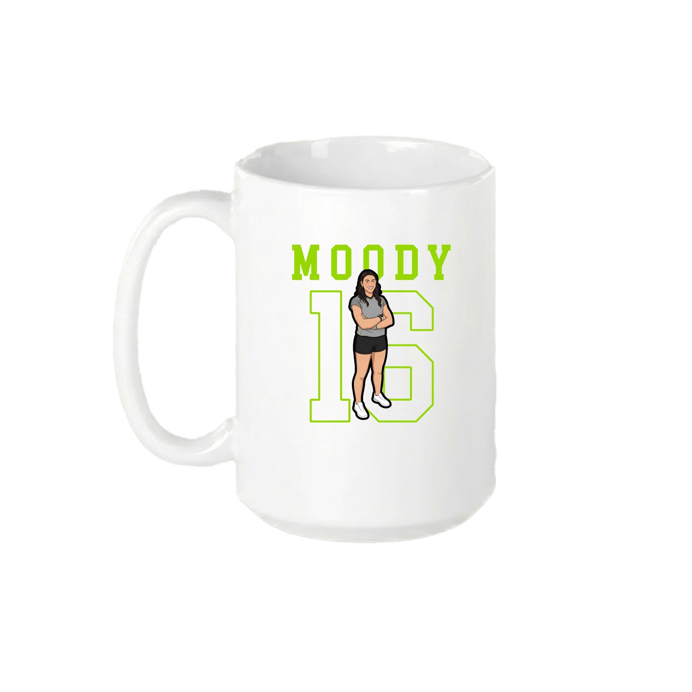 15oz Coffee Mug — Shirsey in White