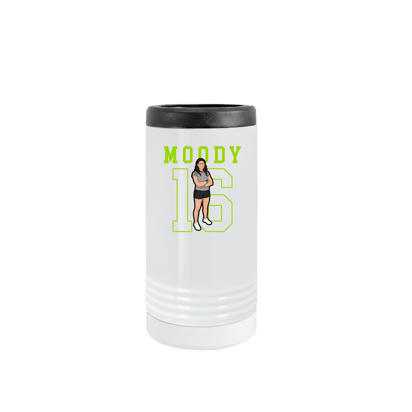 Slim Beverage Holder — Shirsey in White