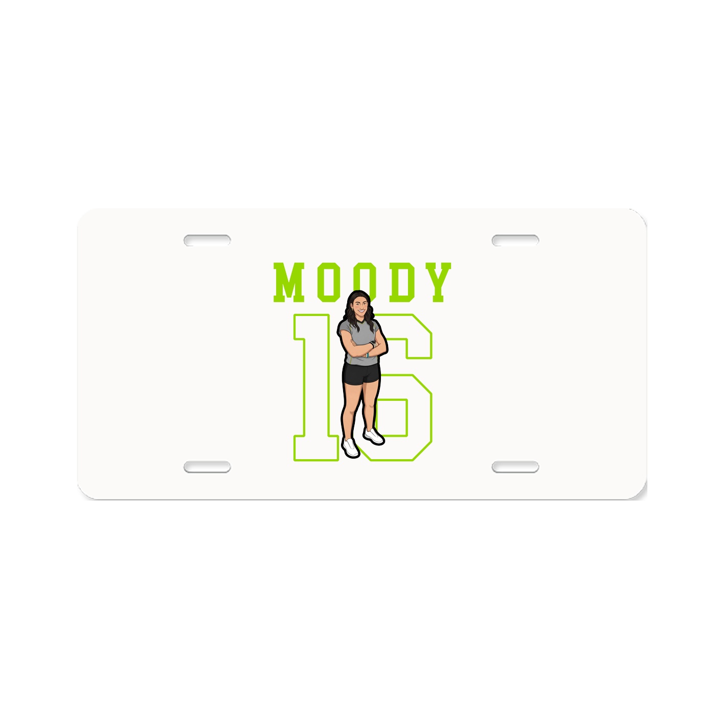 Aluminum License Plate