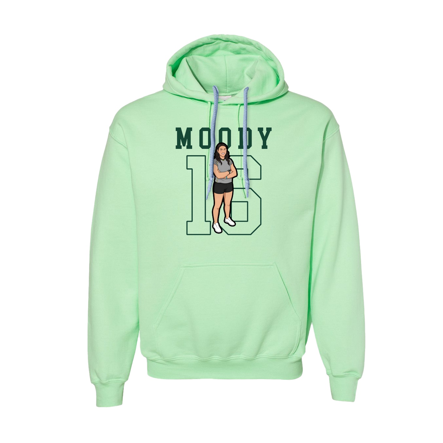 Hoodie — Shirsey in Green
