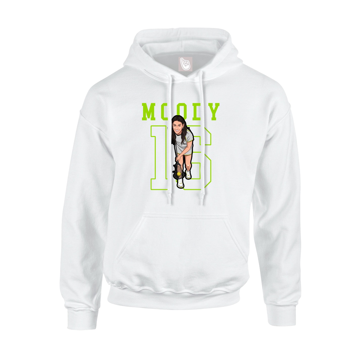 Youth Hoodie — Shirsey in White