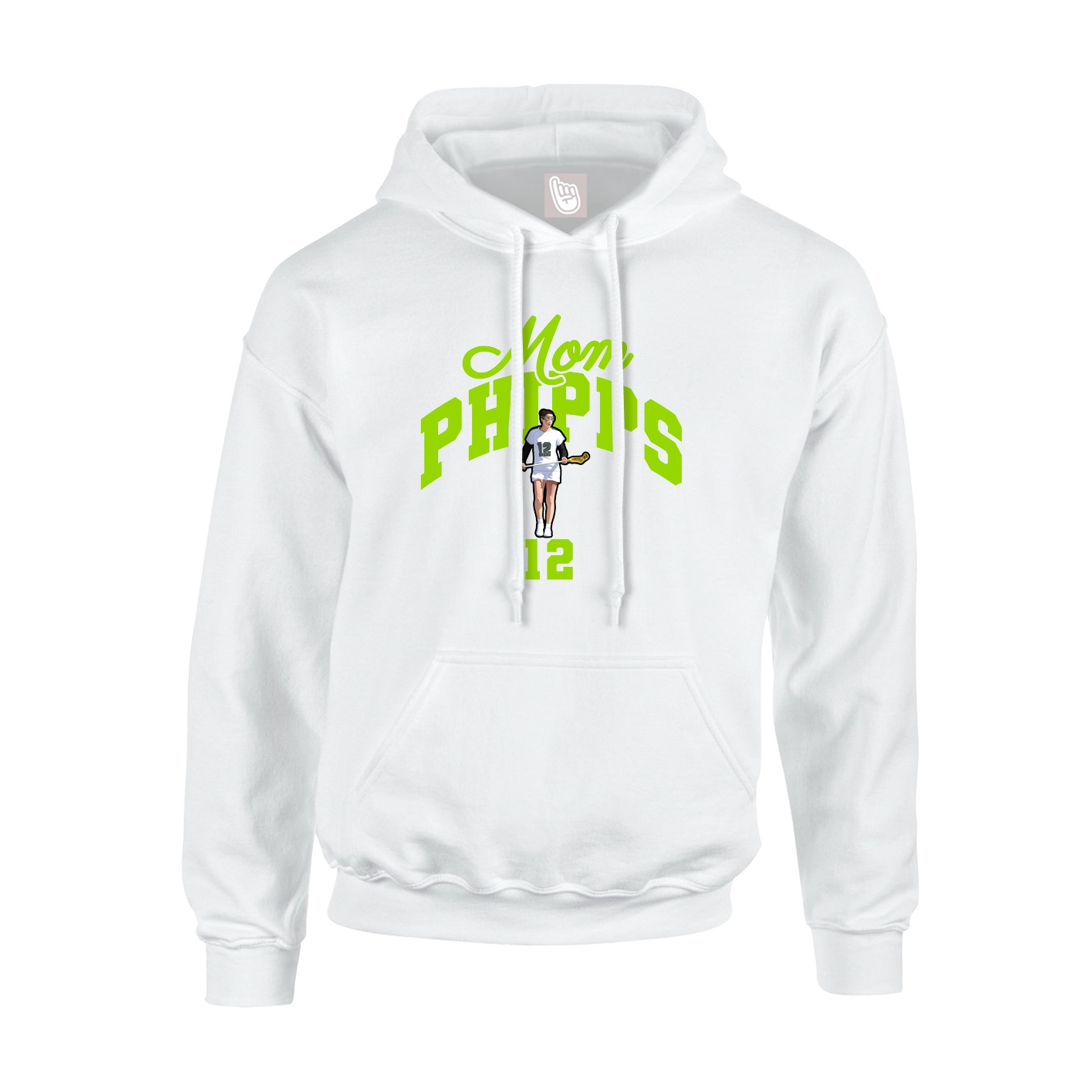 Hoodie — Mothers Day Arch in White