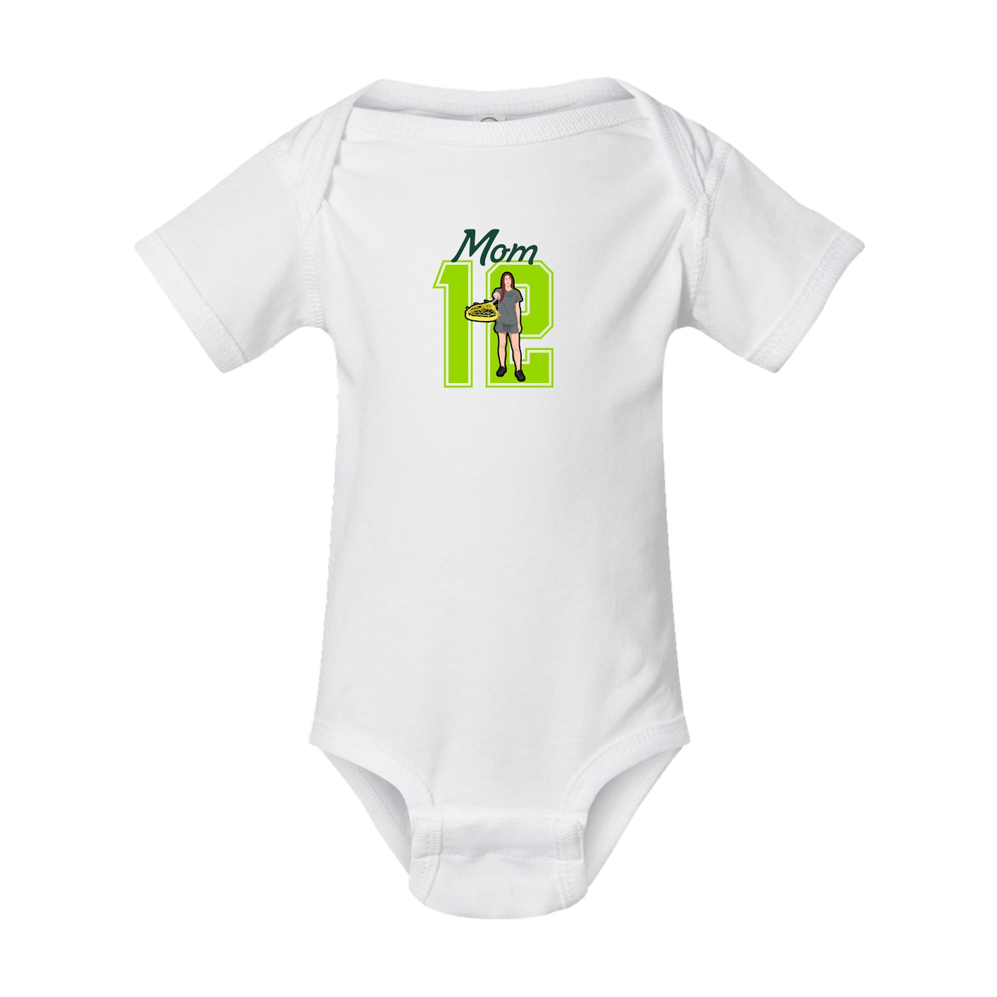 Baby Onesie — Mothers Day Shirsey in White