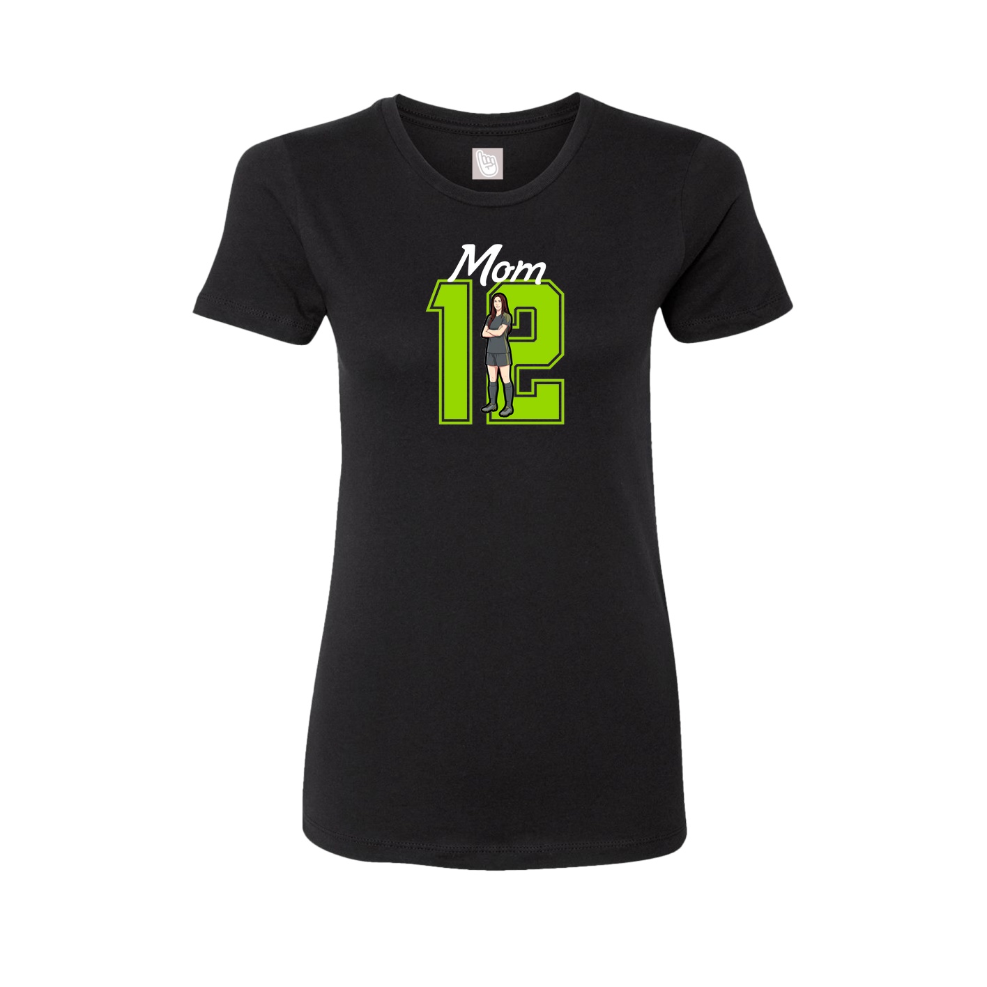 Womens Tee — Mothers Day Shirsey in Black