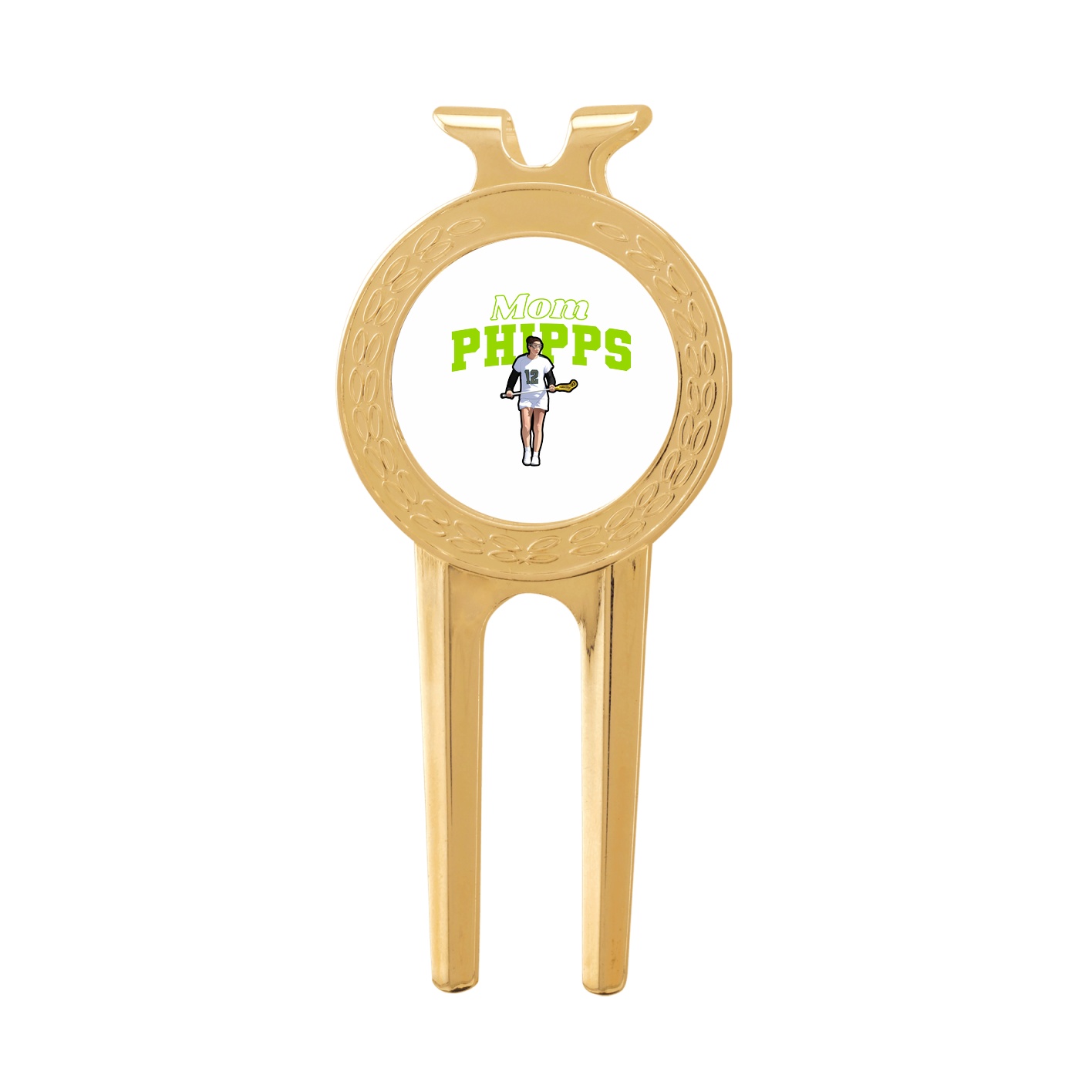 Divot Tool with Ball Marker — Mothers Day Block in Classic