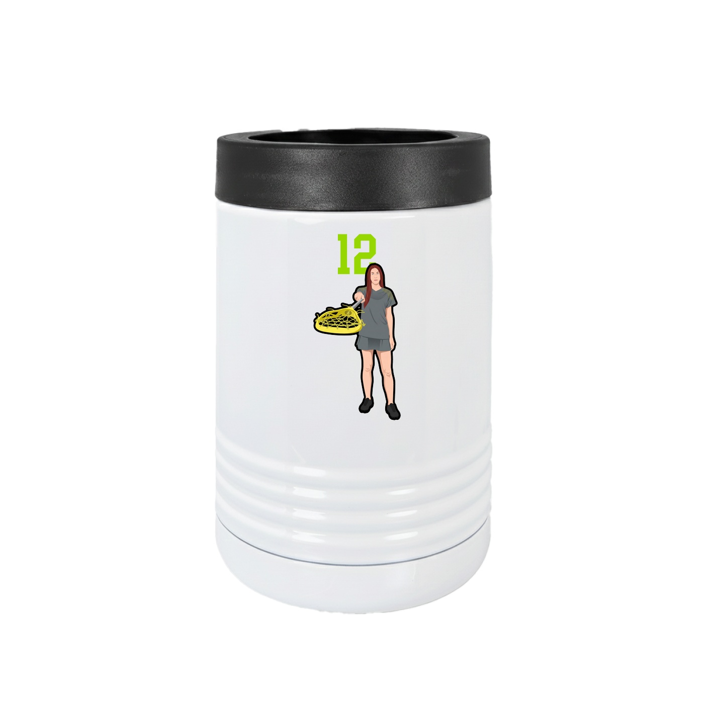 Beverage Holder — Number Top in White