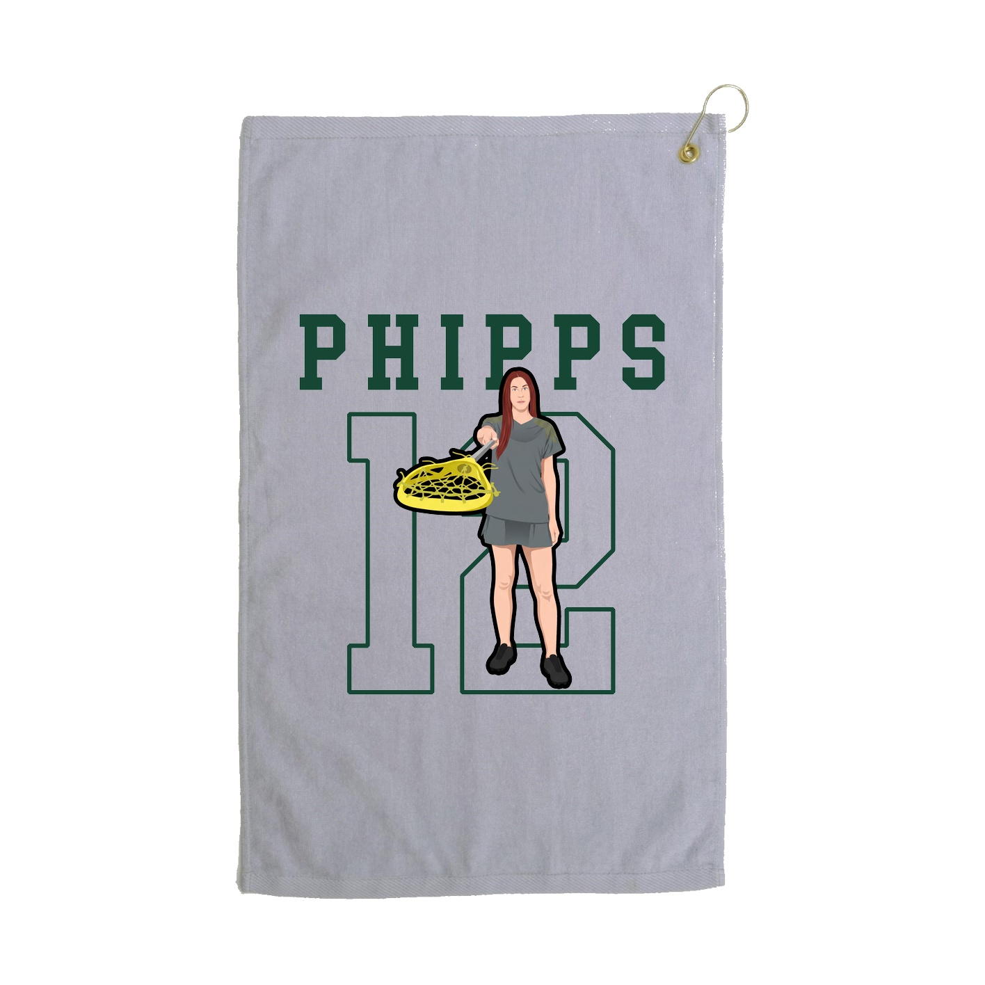 Golf Towel — Shirsey in Grey