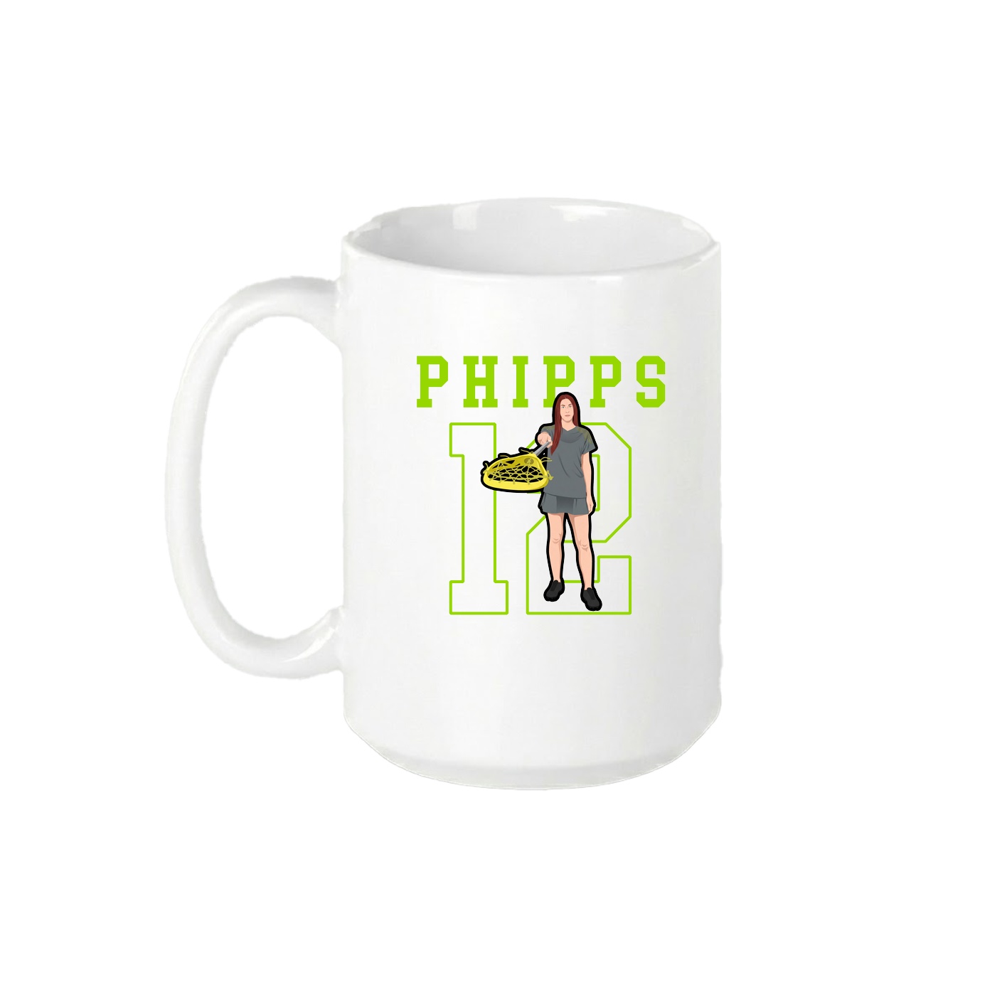 15oz Coffee Mug — Shirsey in White