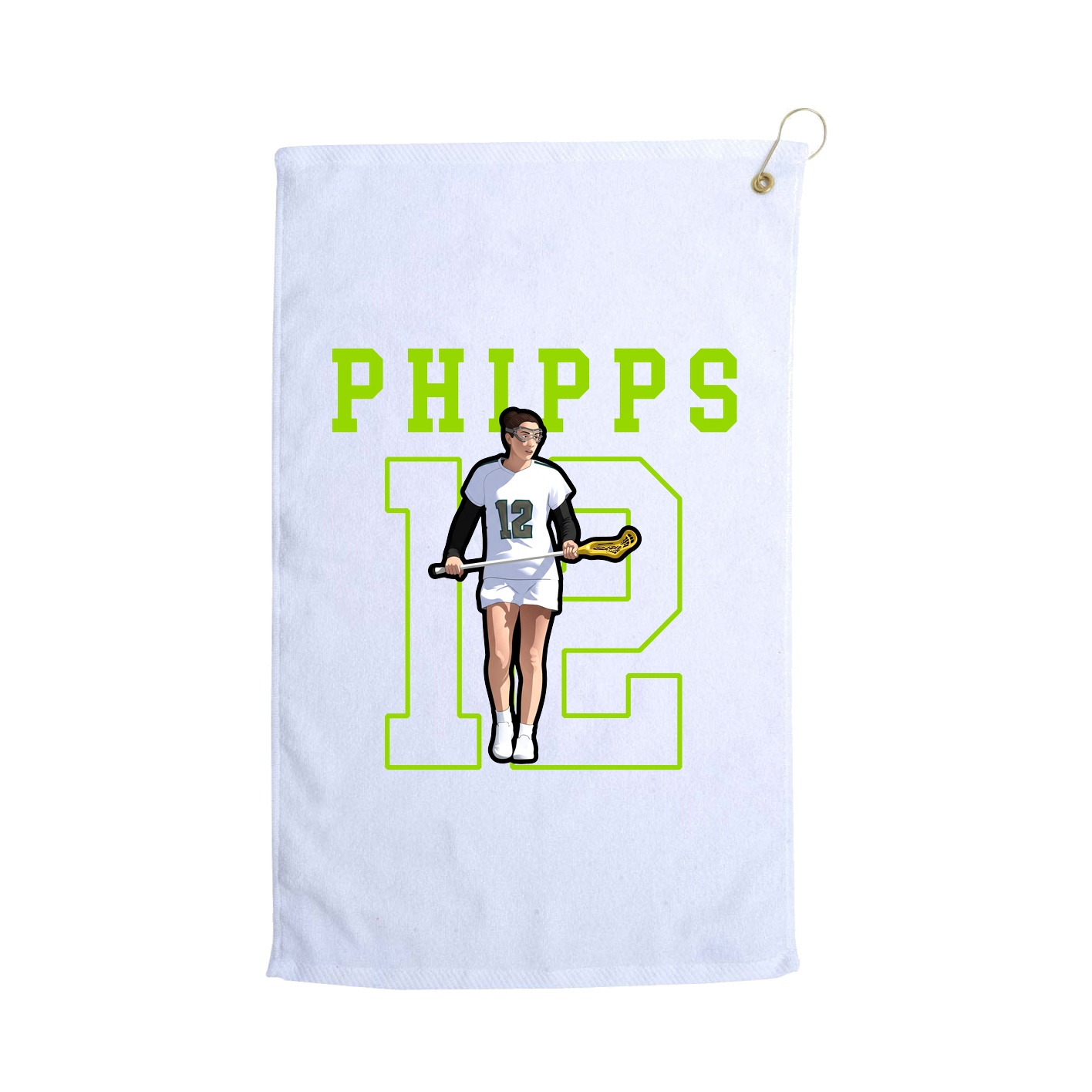 Golf Towel — Shirsey in White