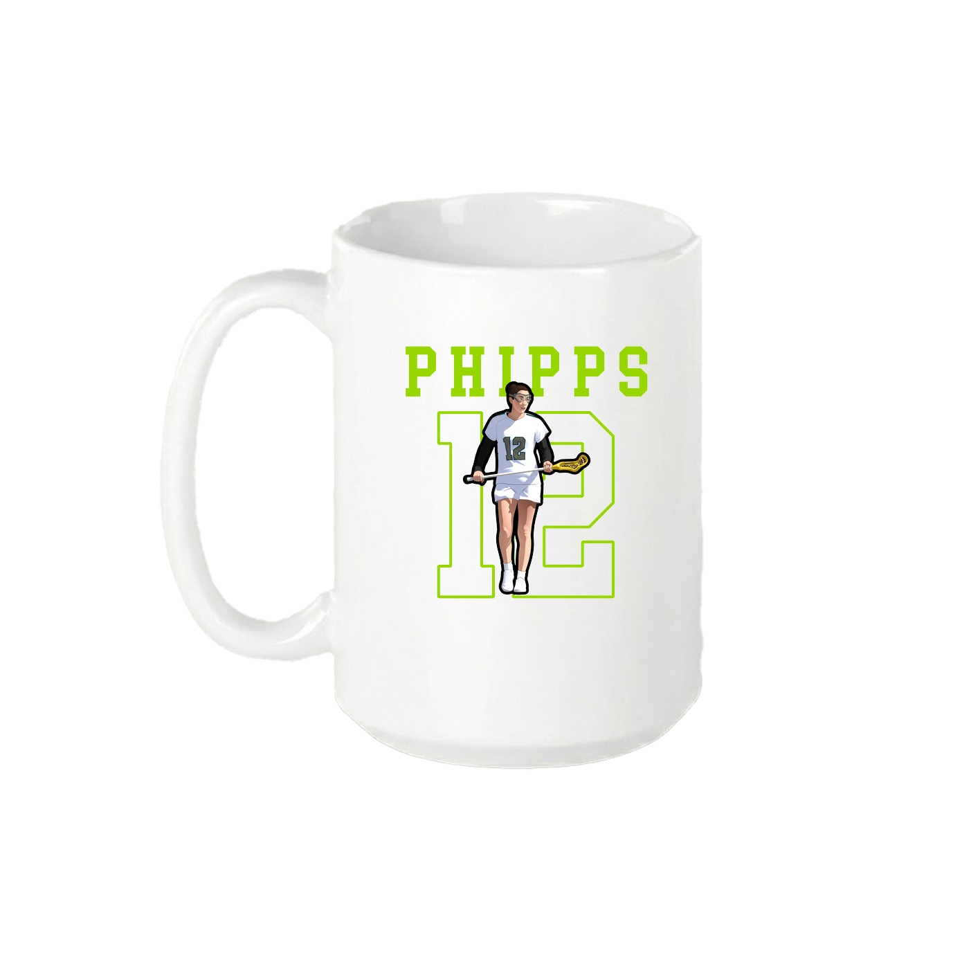 15oz Coffee Mug — Shirsey in White