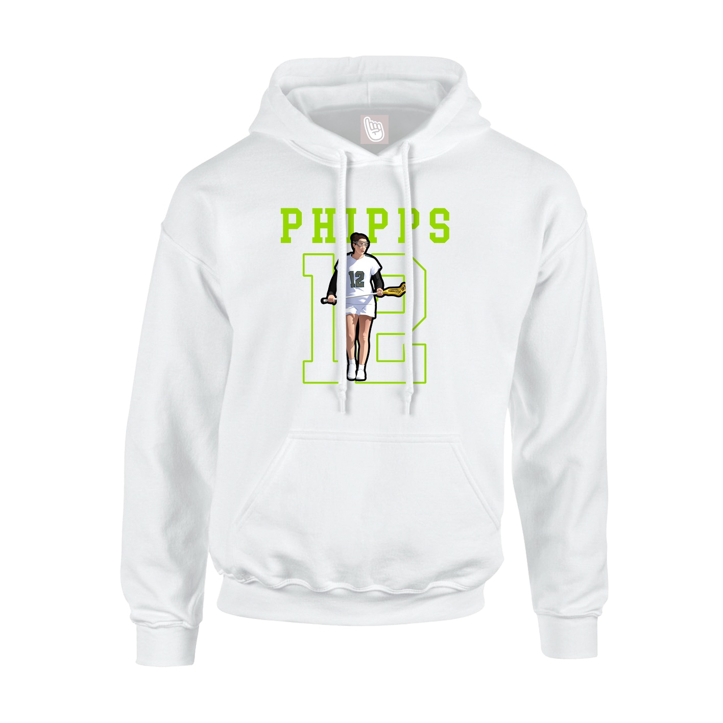 Youth Hoodie — Shirsey in White