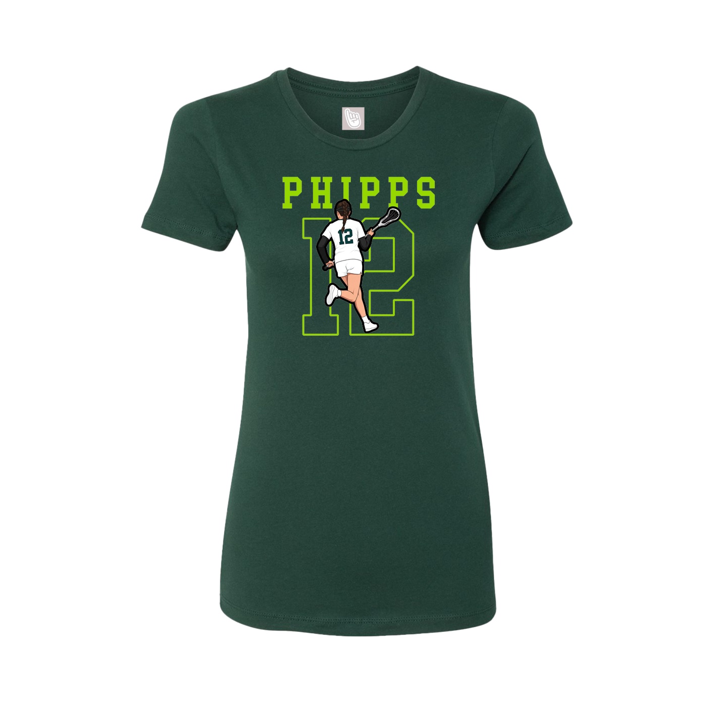 Fitted Women's Tee — Shirsey in Green