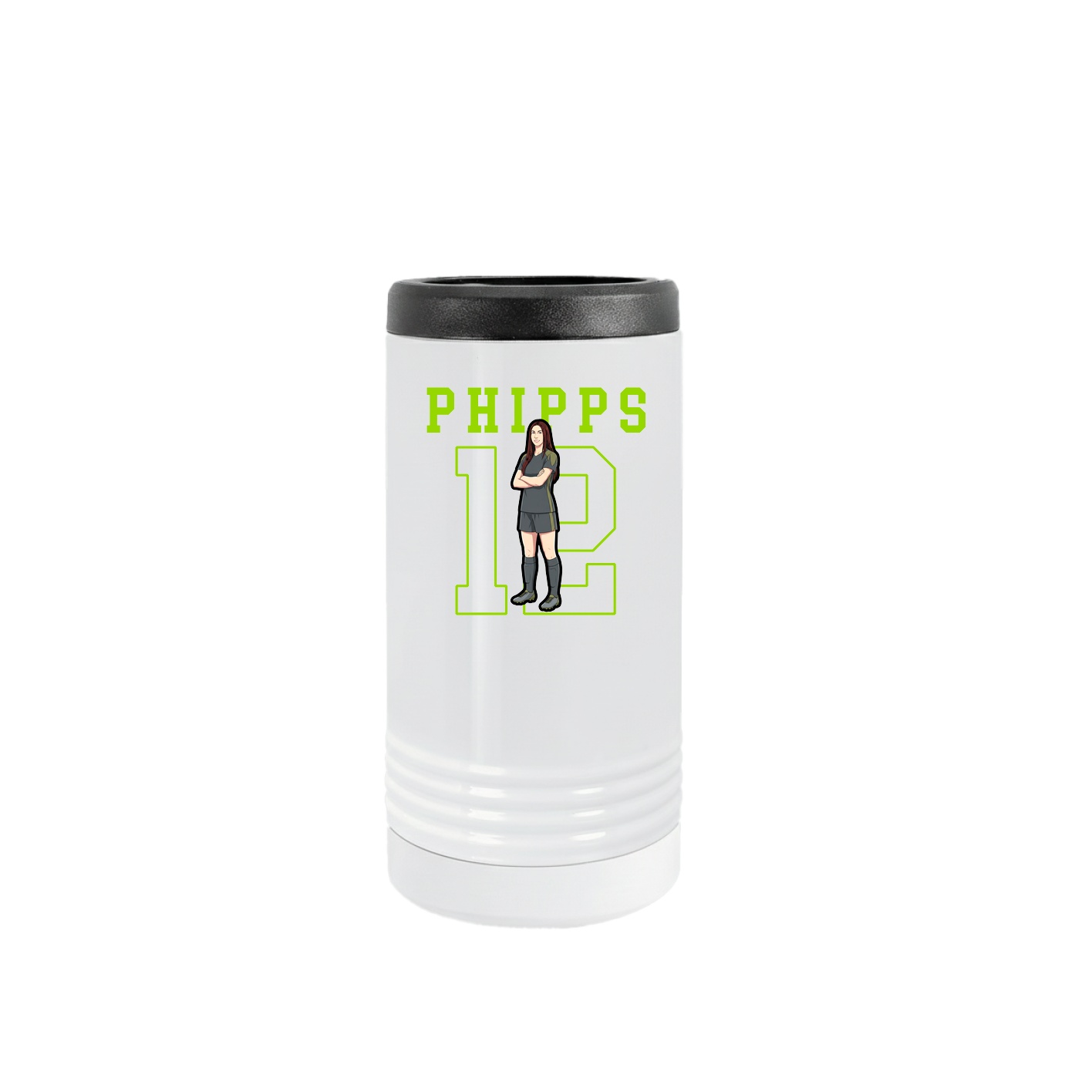 Slim Beverage Holder — Shirsey in White