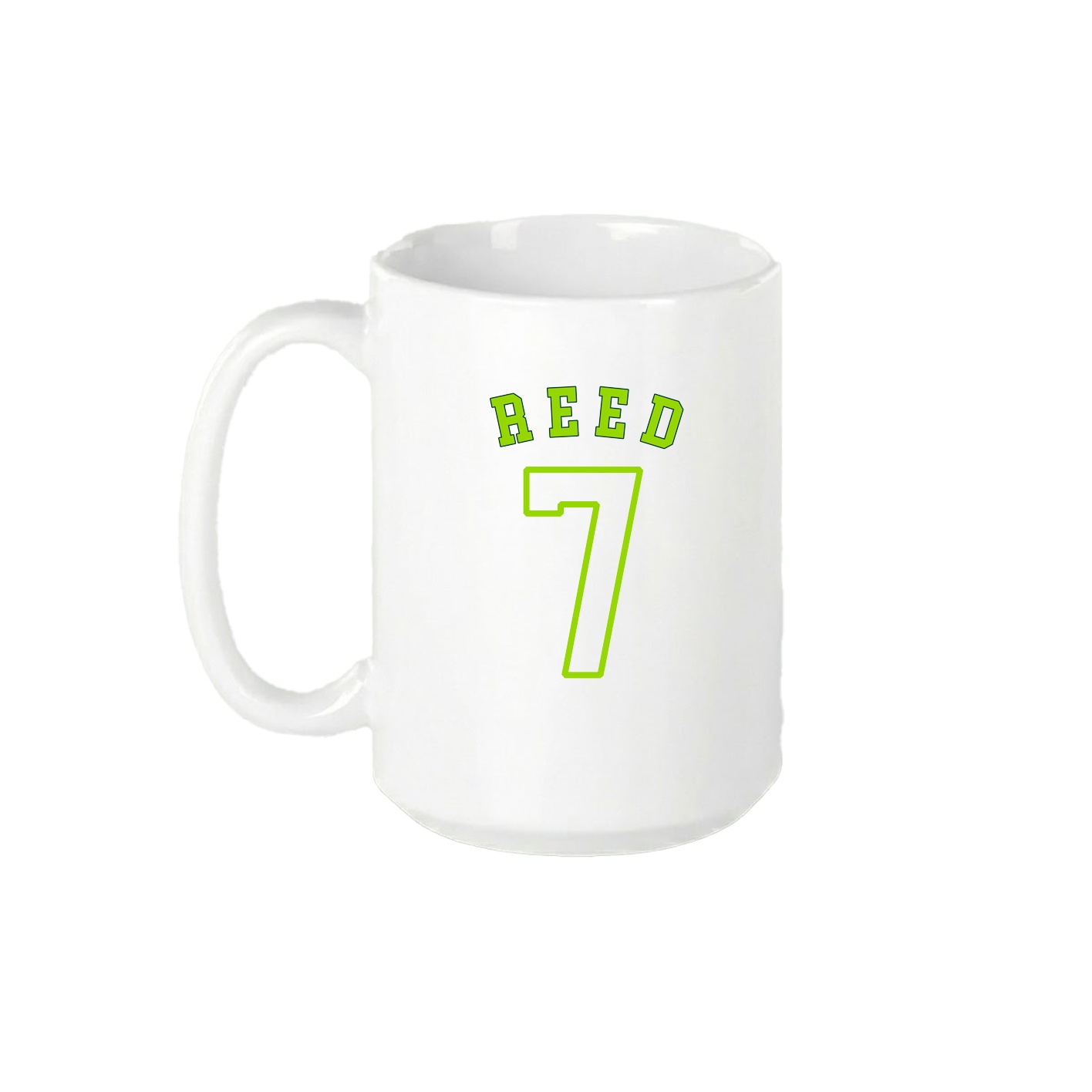 15oz Coffee Mug — Shirsey Arch in White