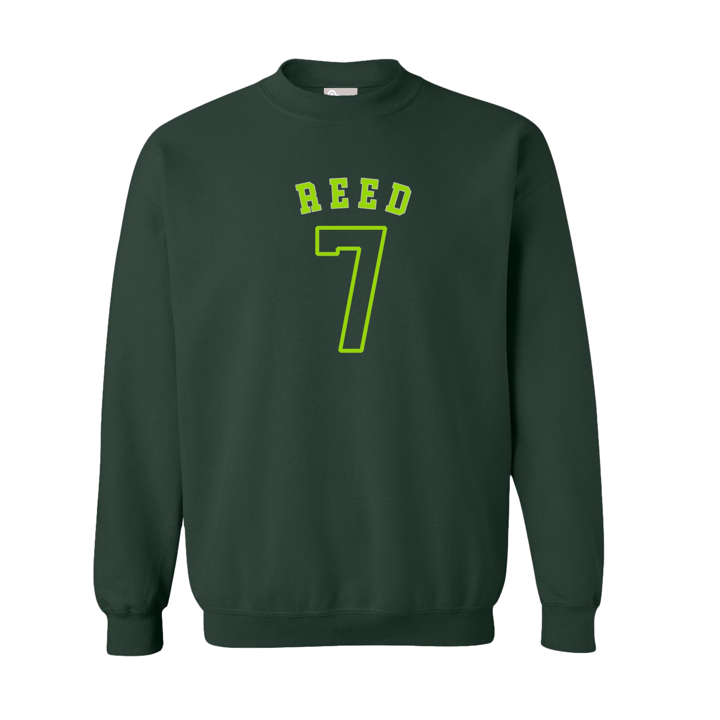 Fleece Crew — Shirsey Arch in Green