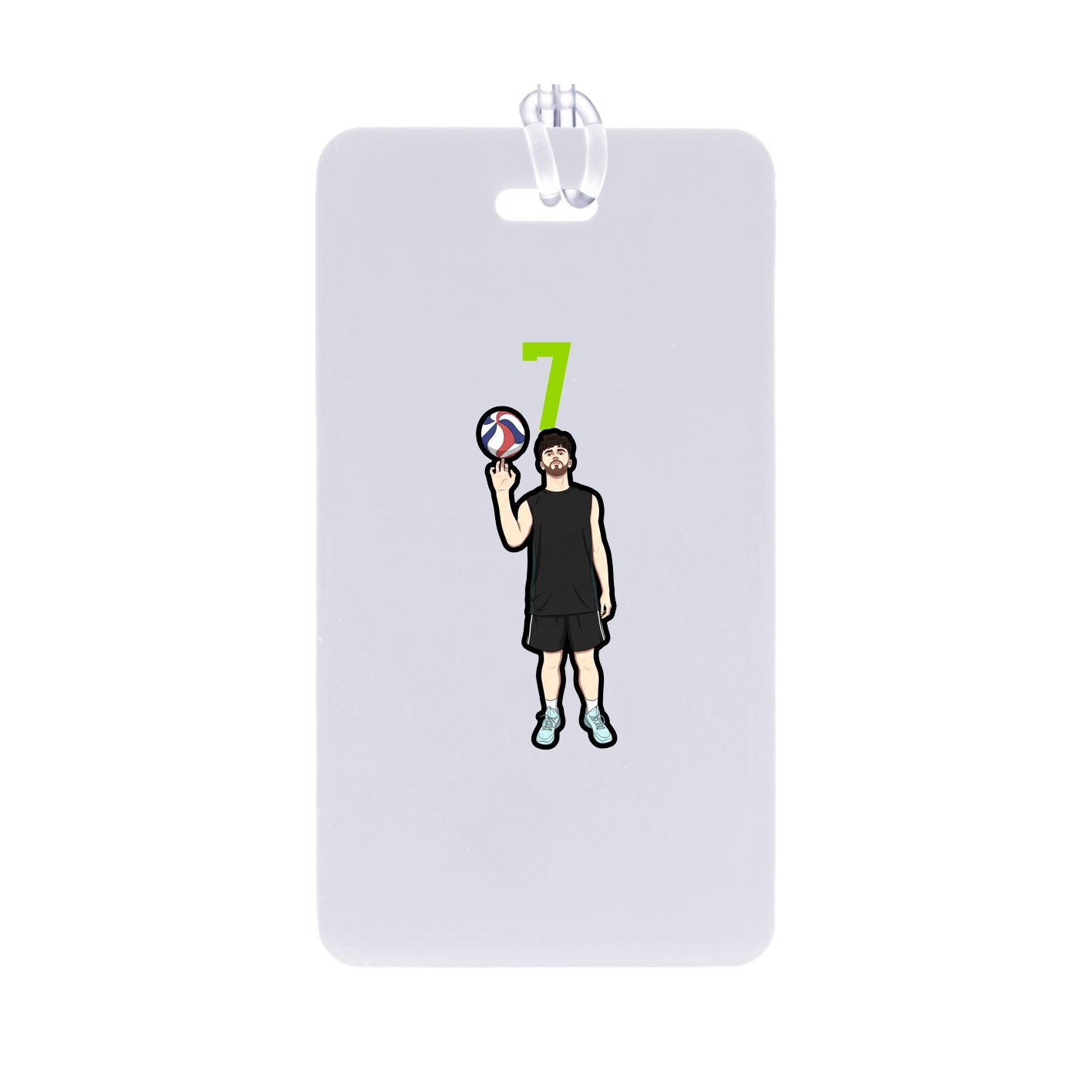 Bag Tag — Number Top in Classic