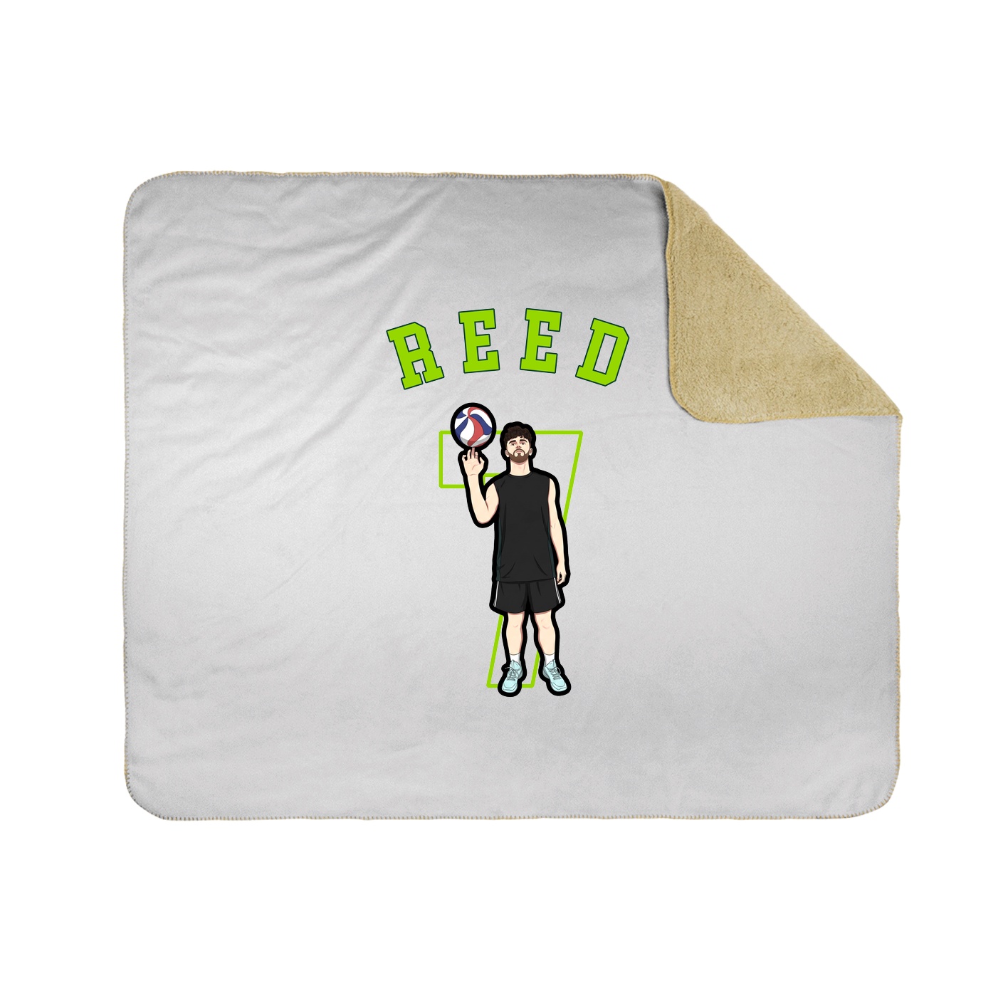 Throw Blanket — Shirsey Arch in White