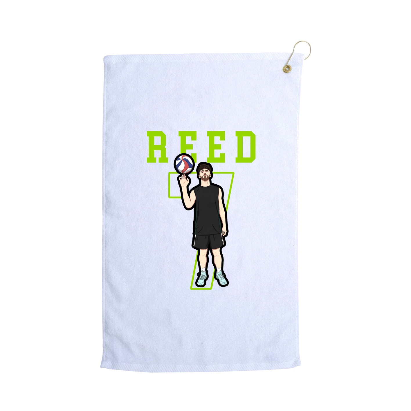 Golf Towel — Shirsey in White