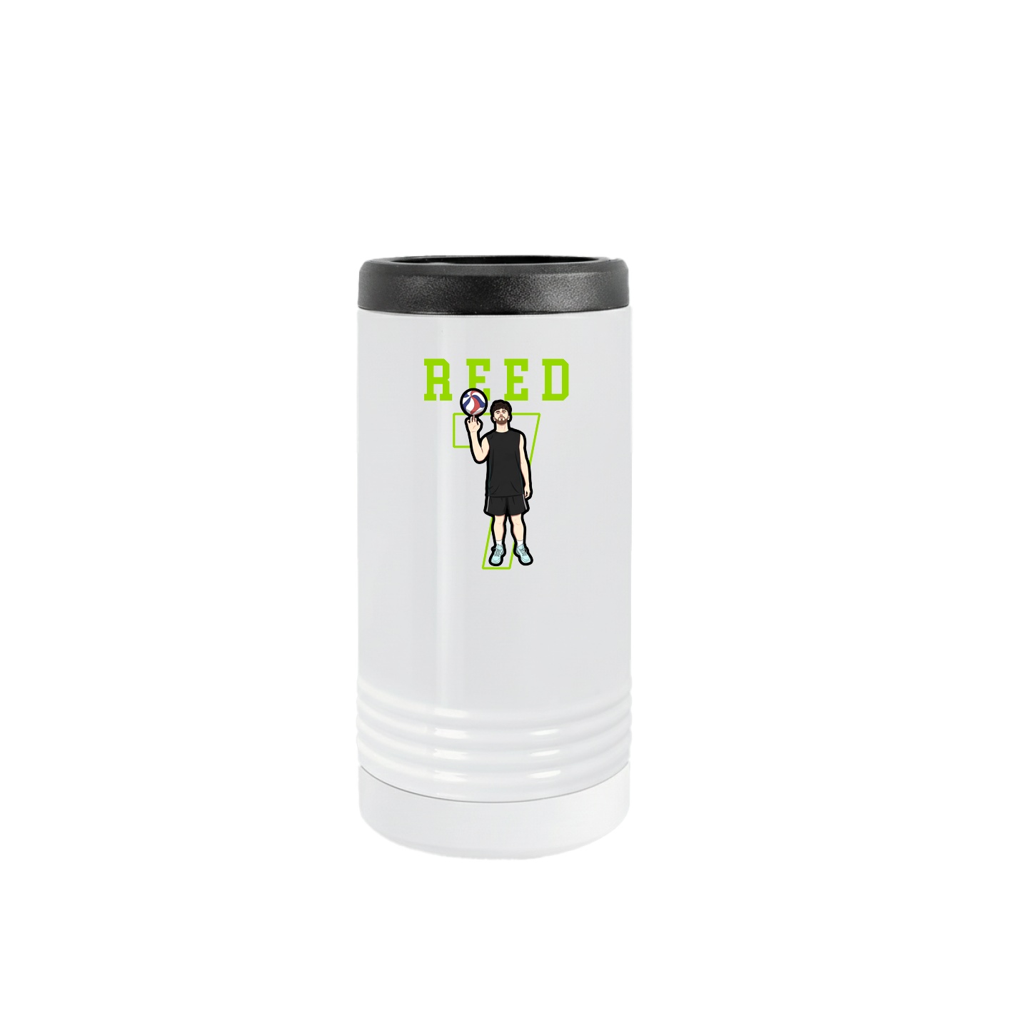Slim Beverage Holder — Shirsey in White