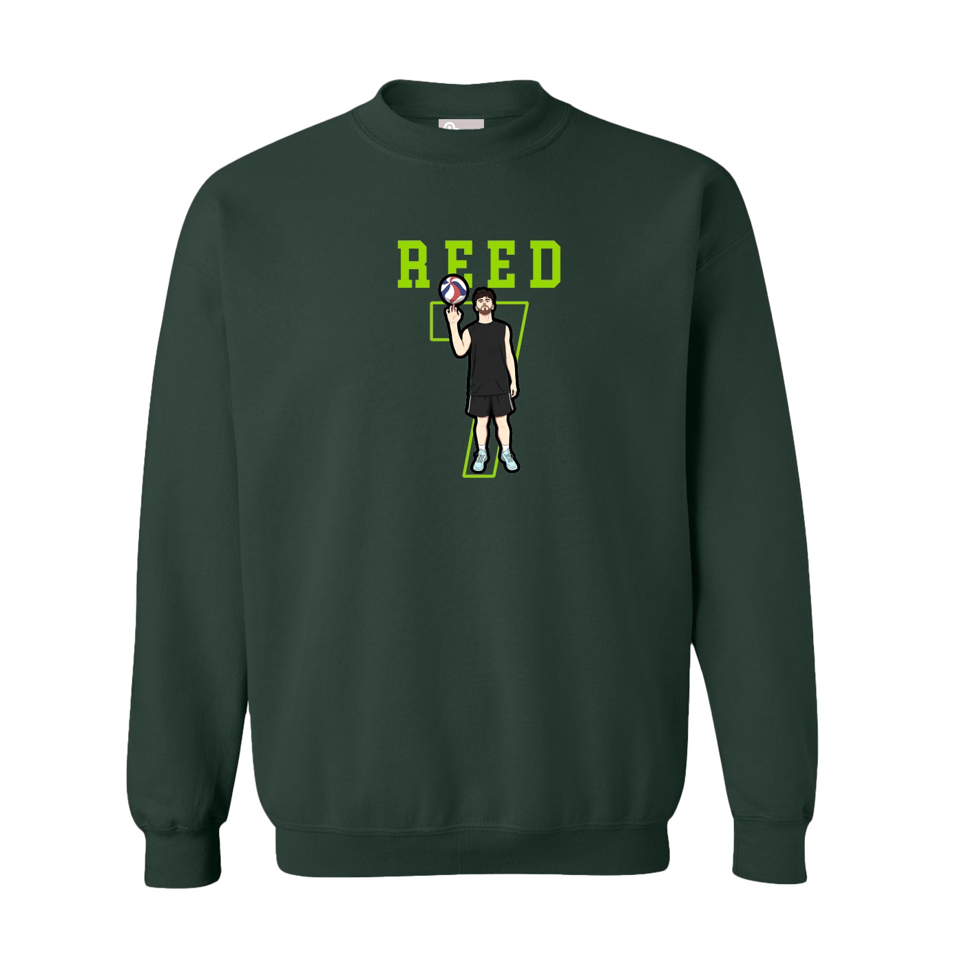 Fleece Crew — Shirsey in Green