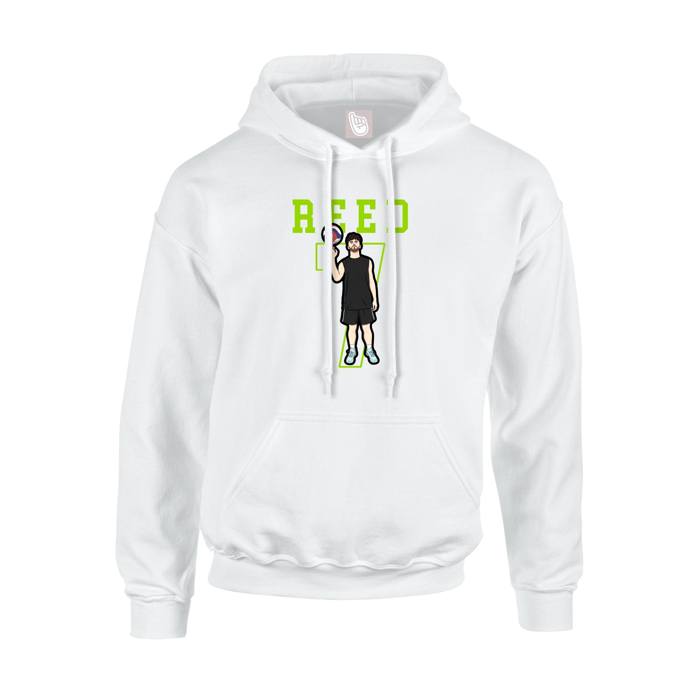 Youth Hoodie — Shirsey in White