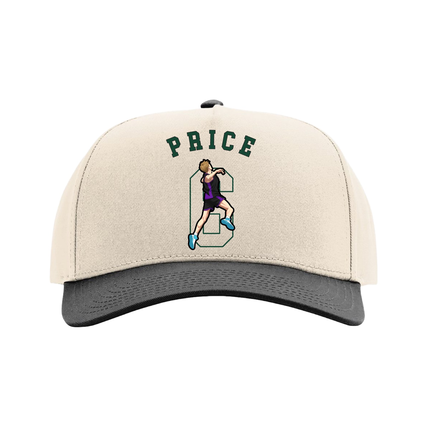 Full Fabric Five-Panel Champ Cap