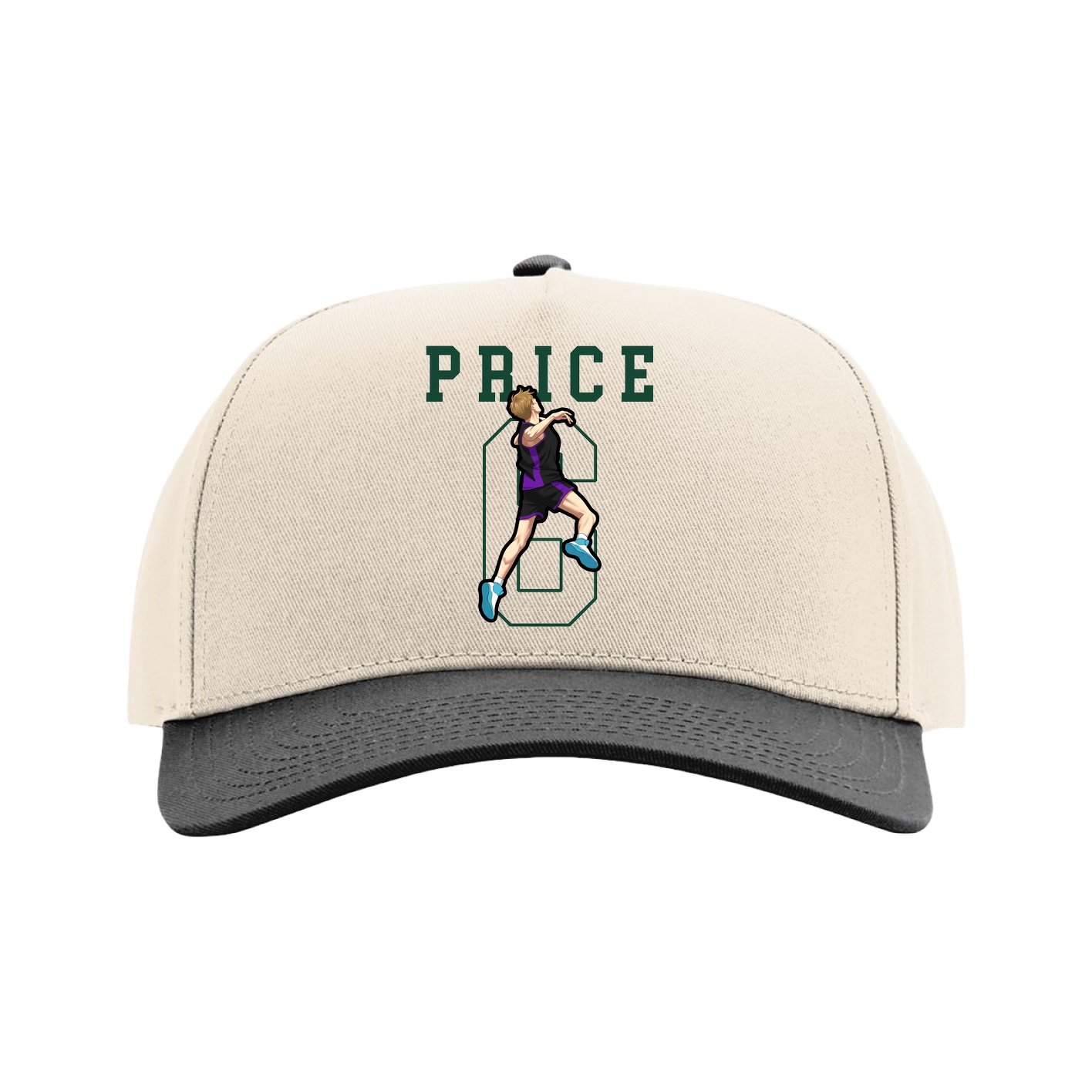 Full Fabric Five-Panel Champ Cap