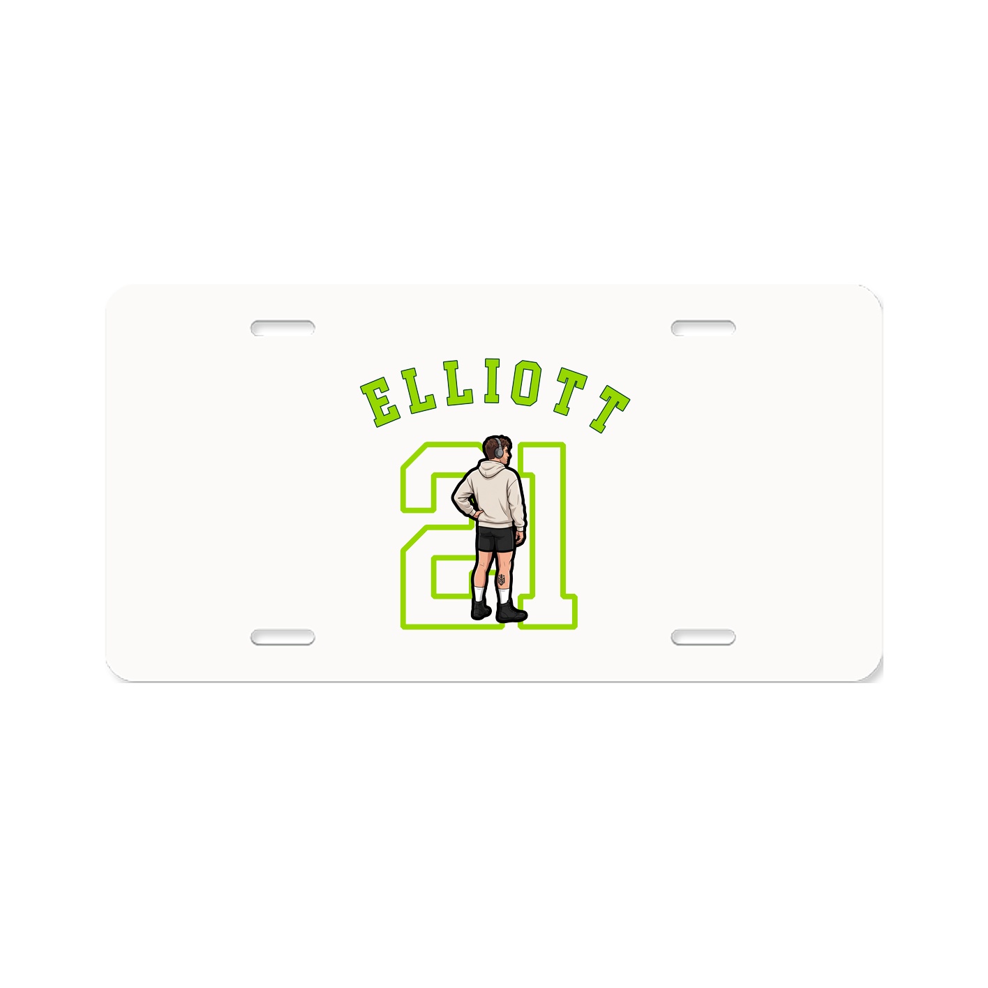 License Plate — Shirsey Arch in Classic