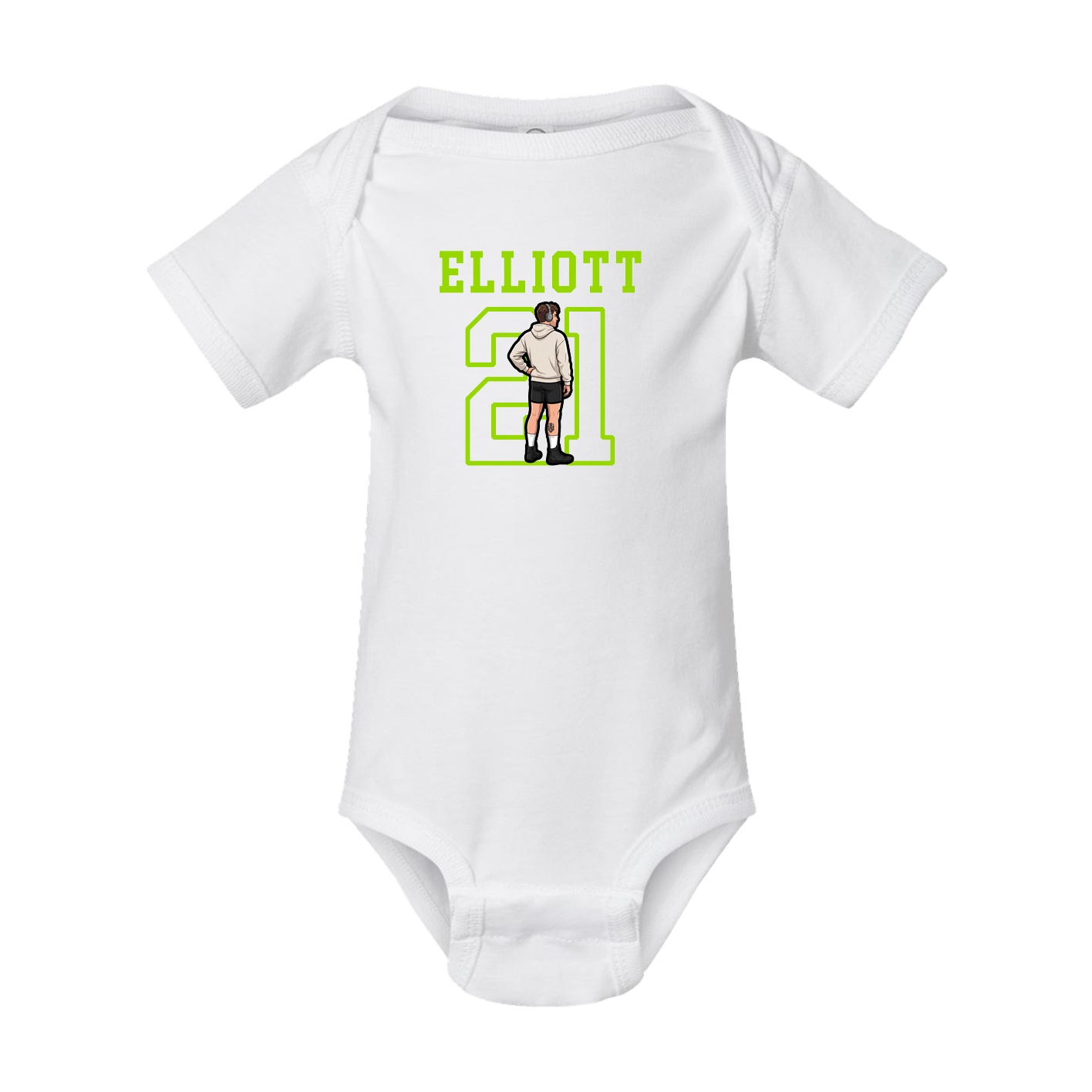 Baby Onesie — Shirsey in White