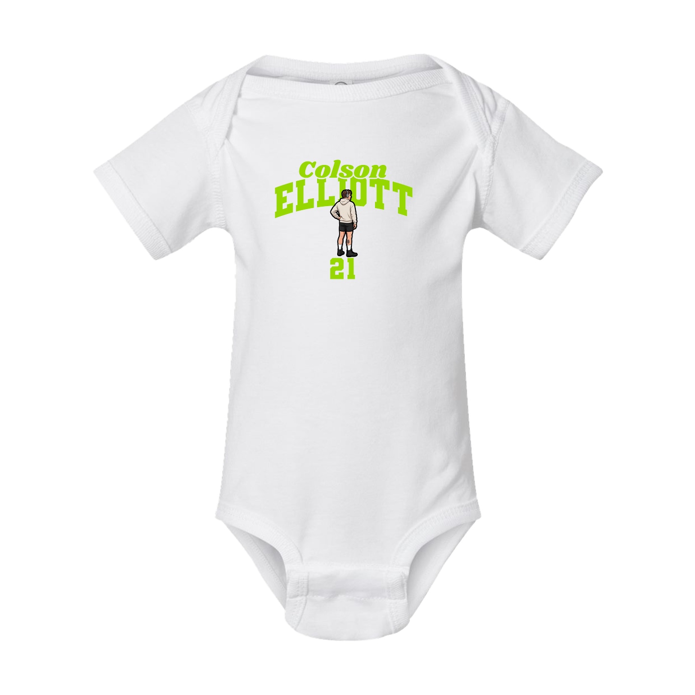Baby Onesie — Signature Arch in White