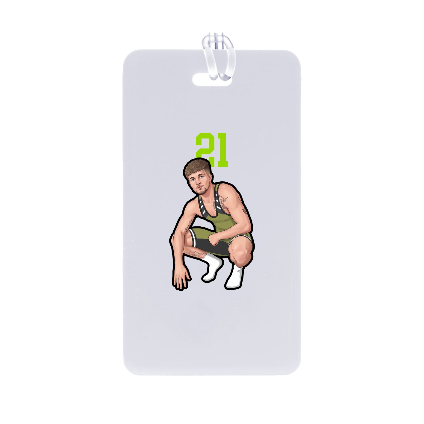Bag Tag — Number Top in Classic