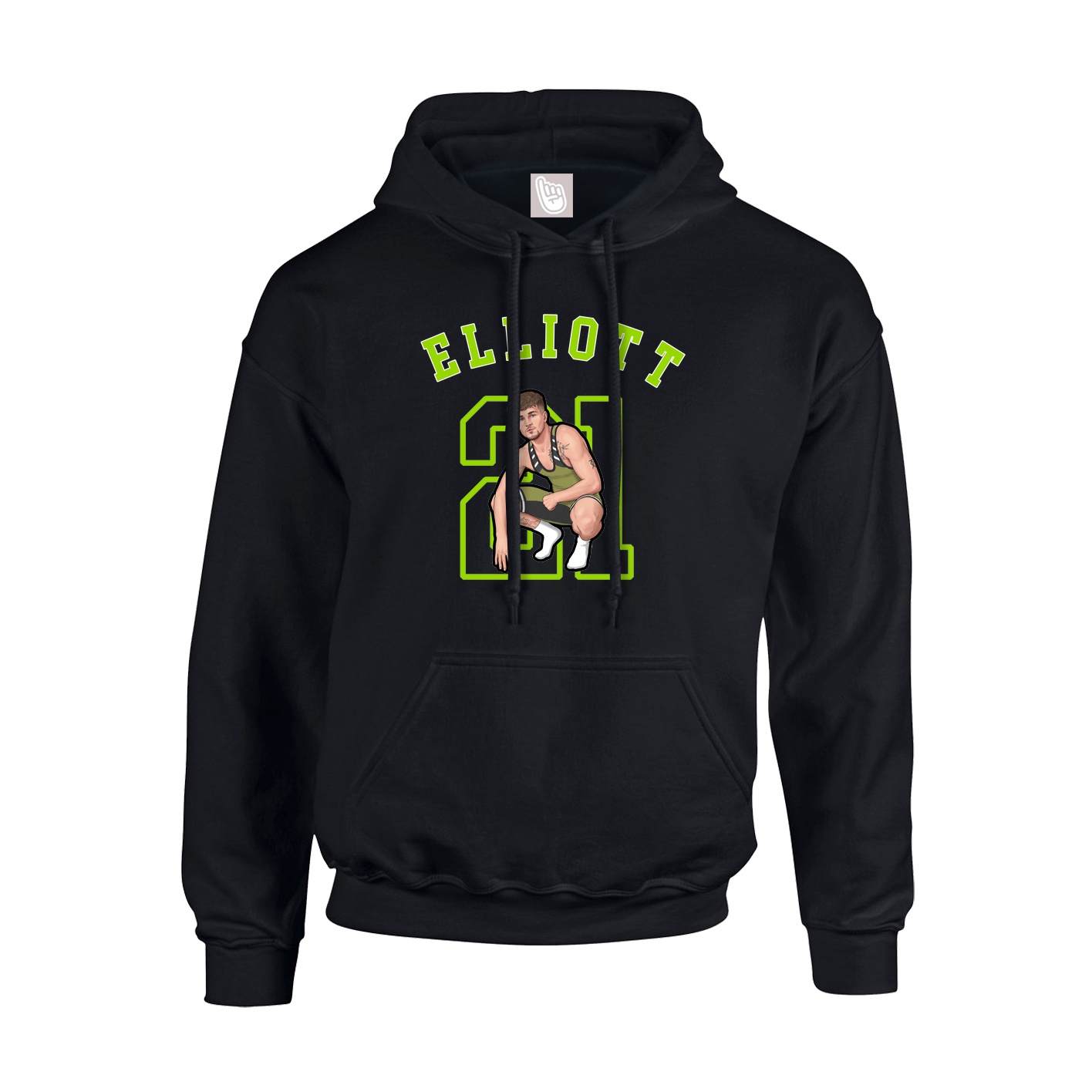 Hoodie — Shirsey Arch in Black