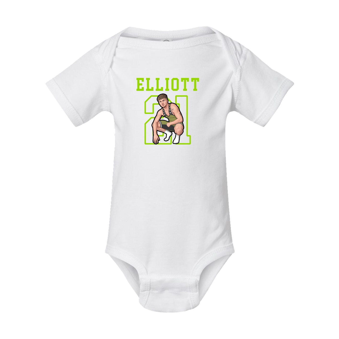 Baby Onesie — Shirsey in White