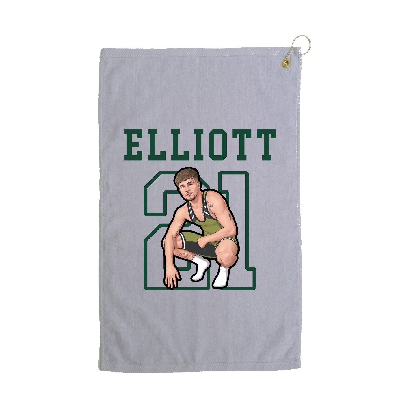 Golf Towel — Shirsey in Grey