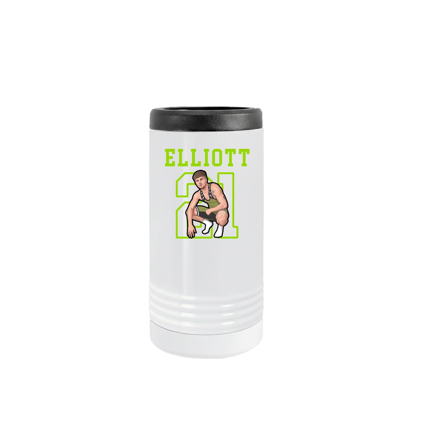 Slim Beverage Holder — Shirsey in White