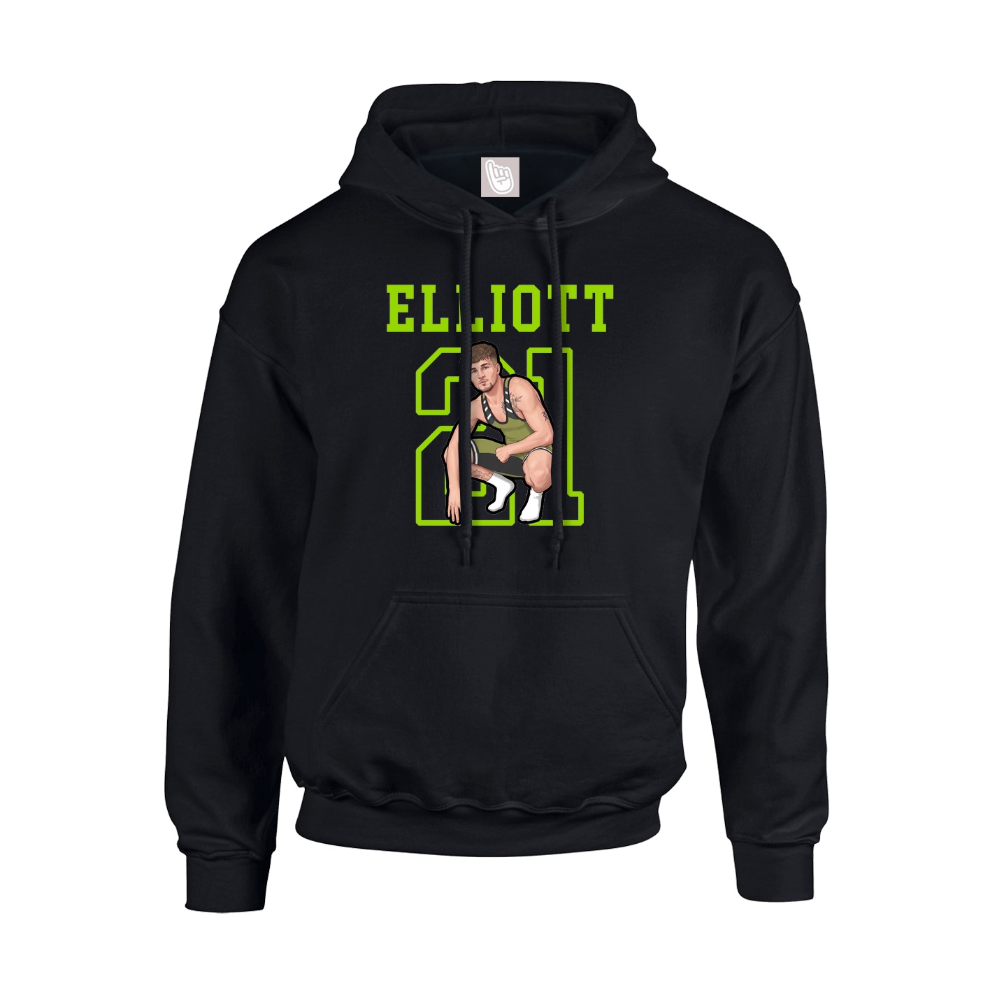 Hoodie — Shirsey in Black