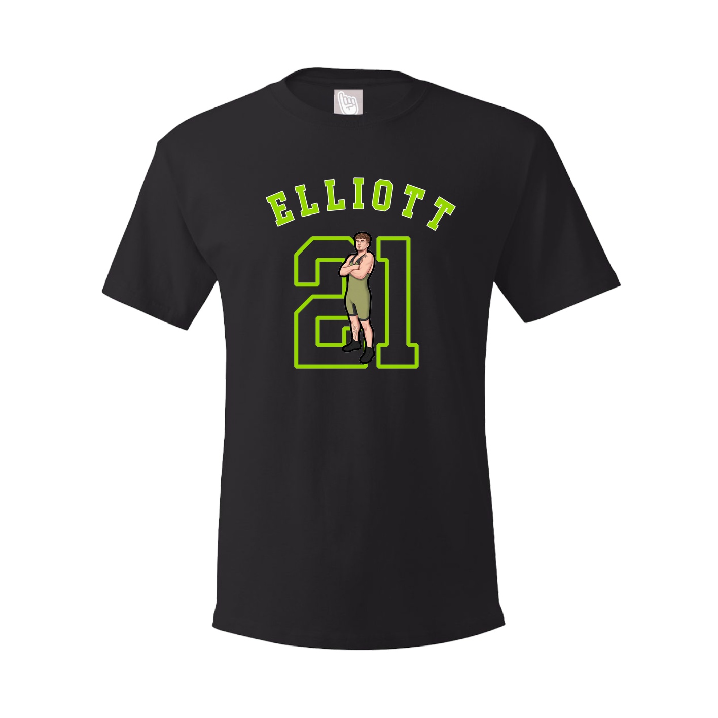 Youth Tee — Shirsey Arch in Black