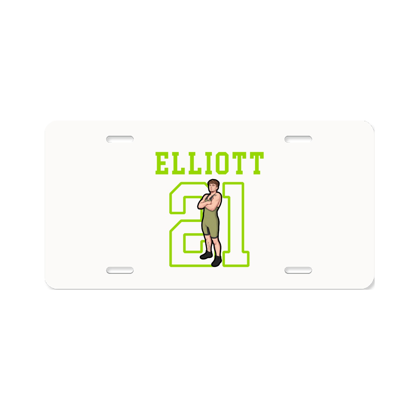 License Plate — Shirsey in Classic