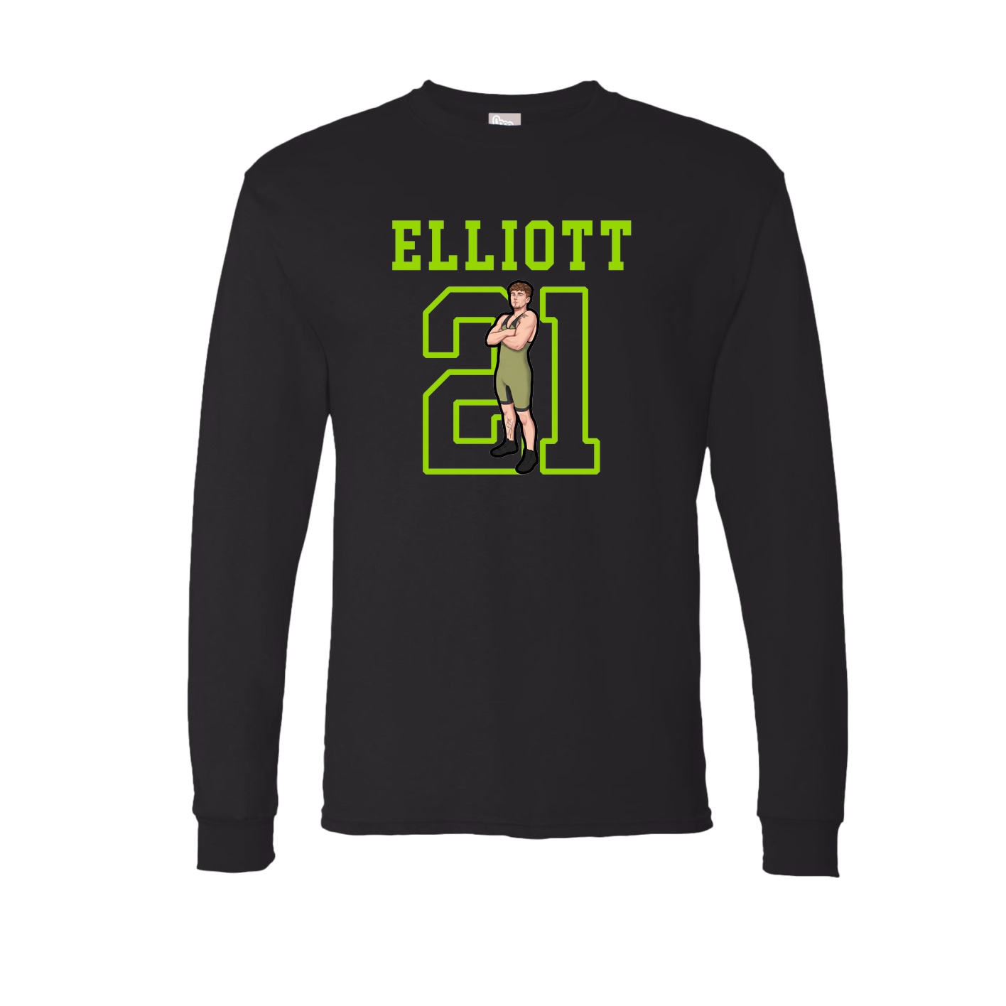 Long Sleeve Tee — Shirsey in Black