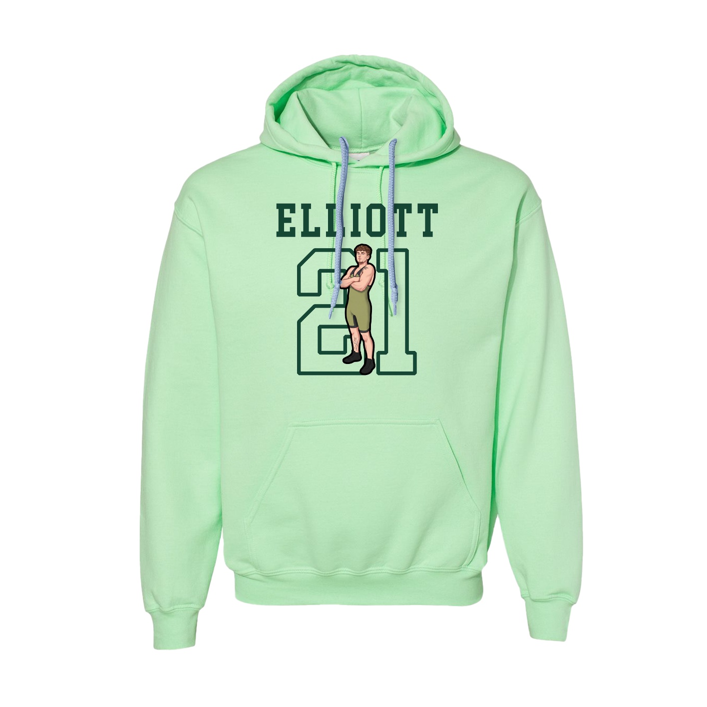 Hoodie — Shirsey in Green