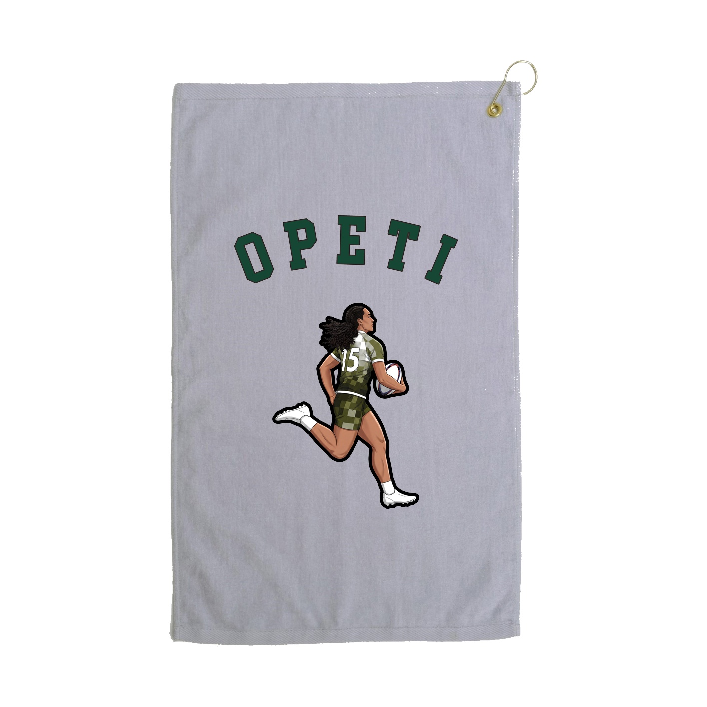 Golf Towel — Shirsey Arch in Grey