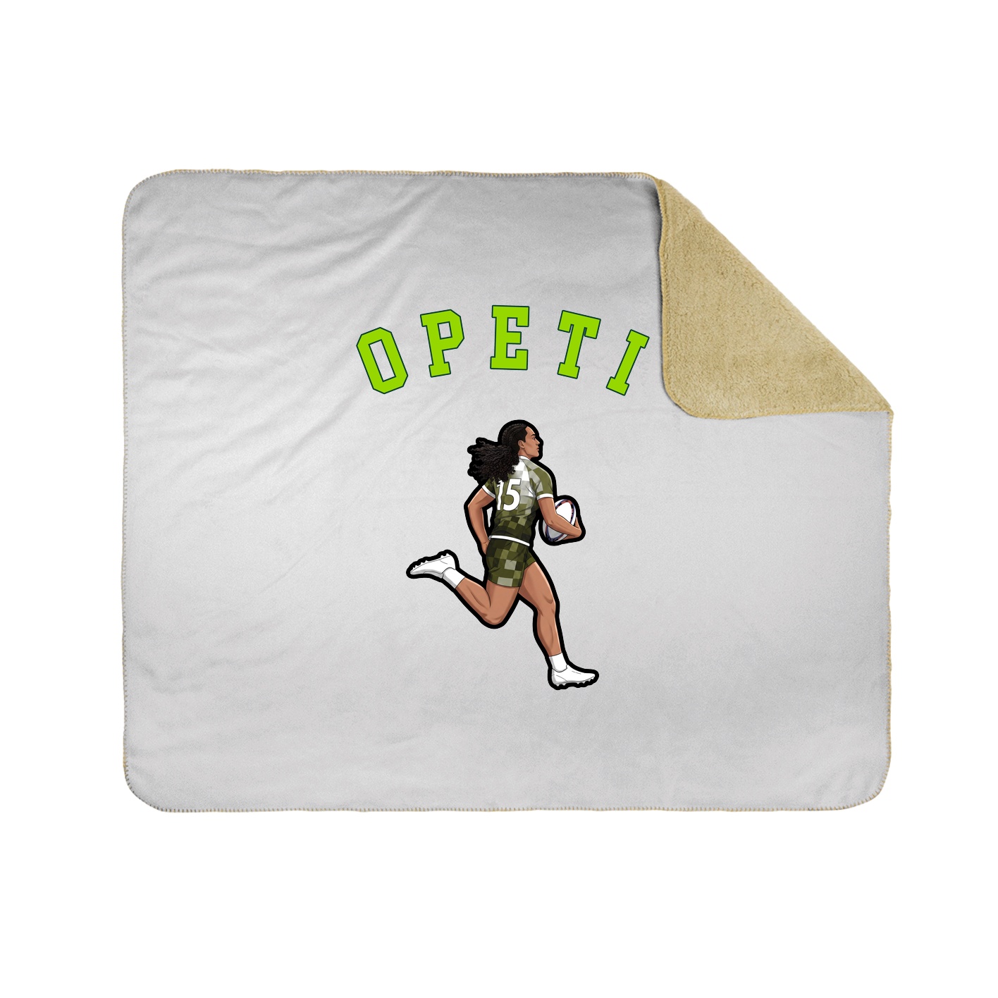 Throw Blanket — Shirsey Arch in White